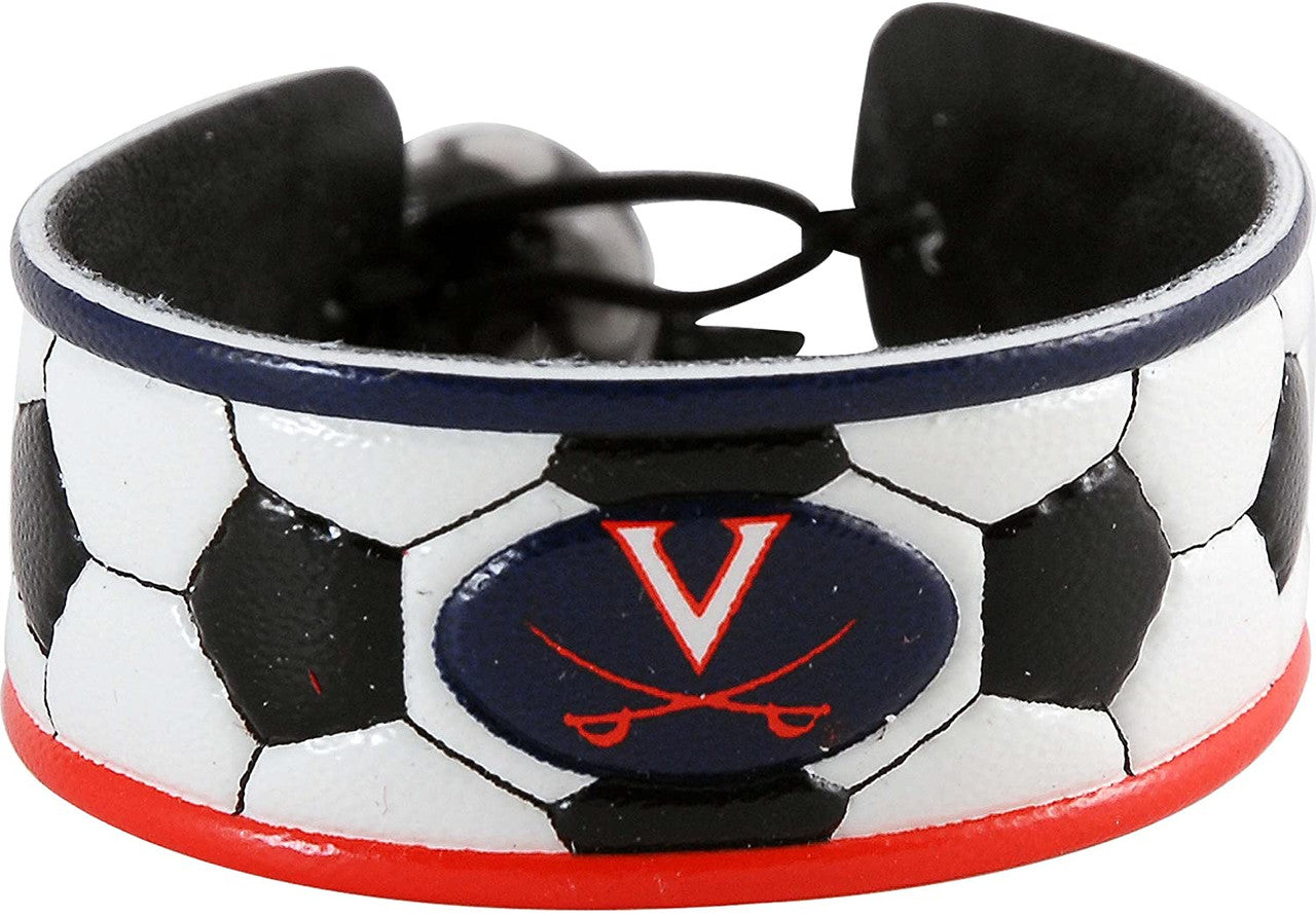 Virginia Cavaliers Bracelet Classic Soccer - Sports Collectibles, Sports Memorabilia, Sports Fan Shop, Sports Gifts