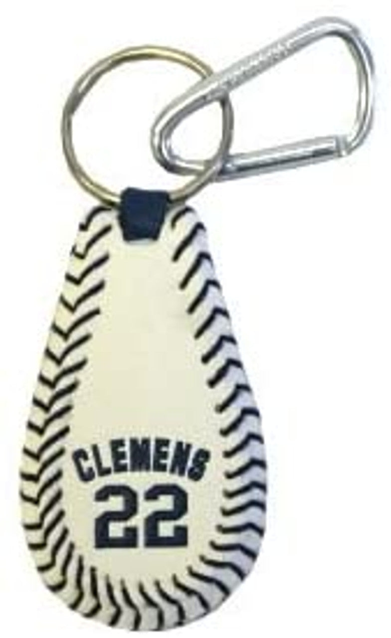 New York Yankees Keychain Classic Baseball Roger Clemens CO - Sports Collectibles, Sports Memorabilia, Sports Fan Shop, Sports Gifts