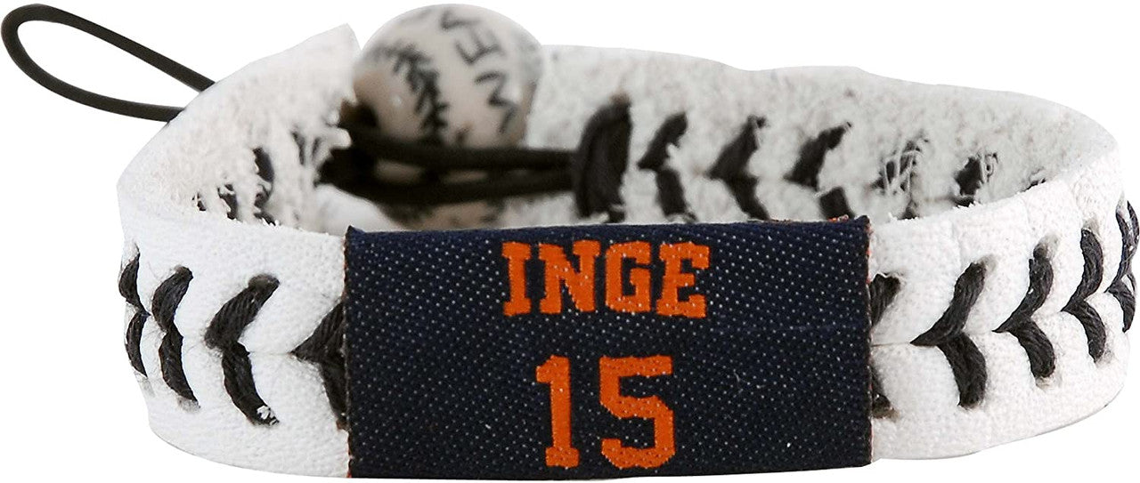 Detroit Tigers Bracelet Genuine Baseball Brandon Inge CO - Sports Collectibles, Sports Memorabilia, Sports Fan Shop, Sports Gifts