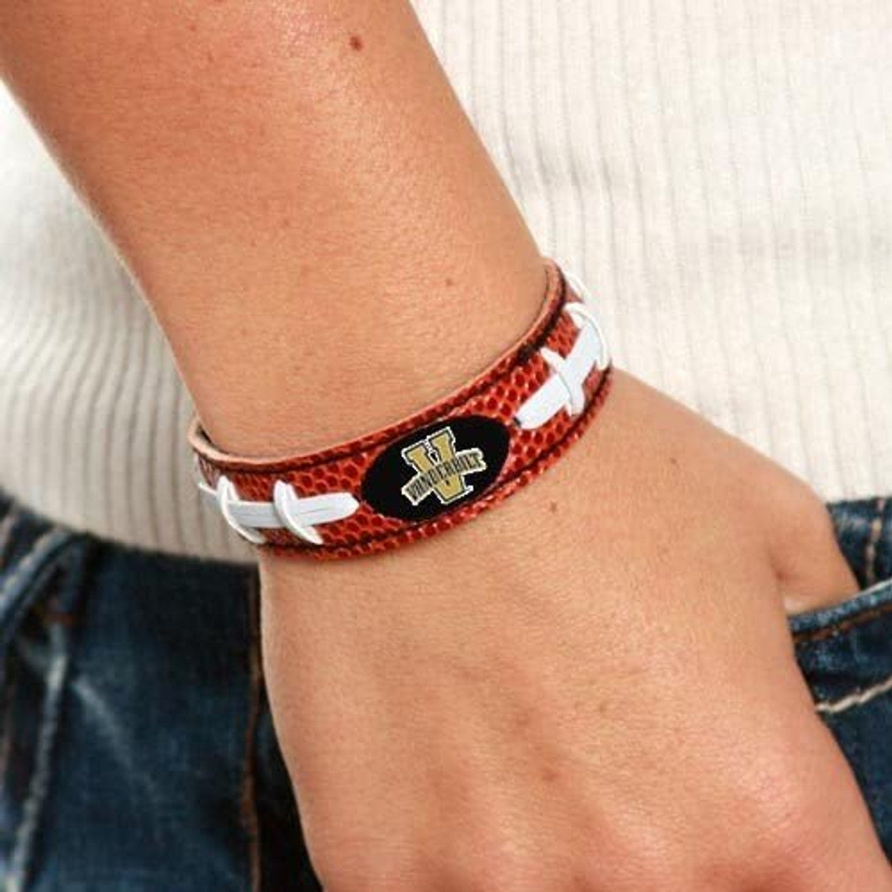 Vanderbilt Commodores Bracelet Classic Football CO - Sports Collectibles, Sports Memorabilia, Sports Fan Shop, Sports Gifts