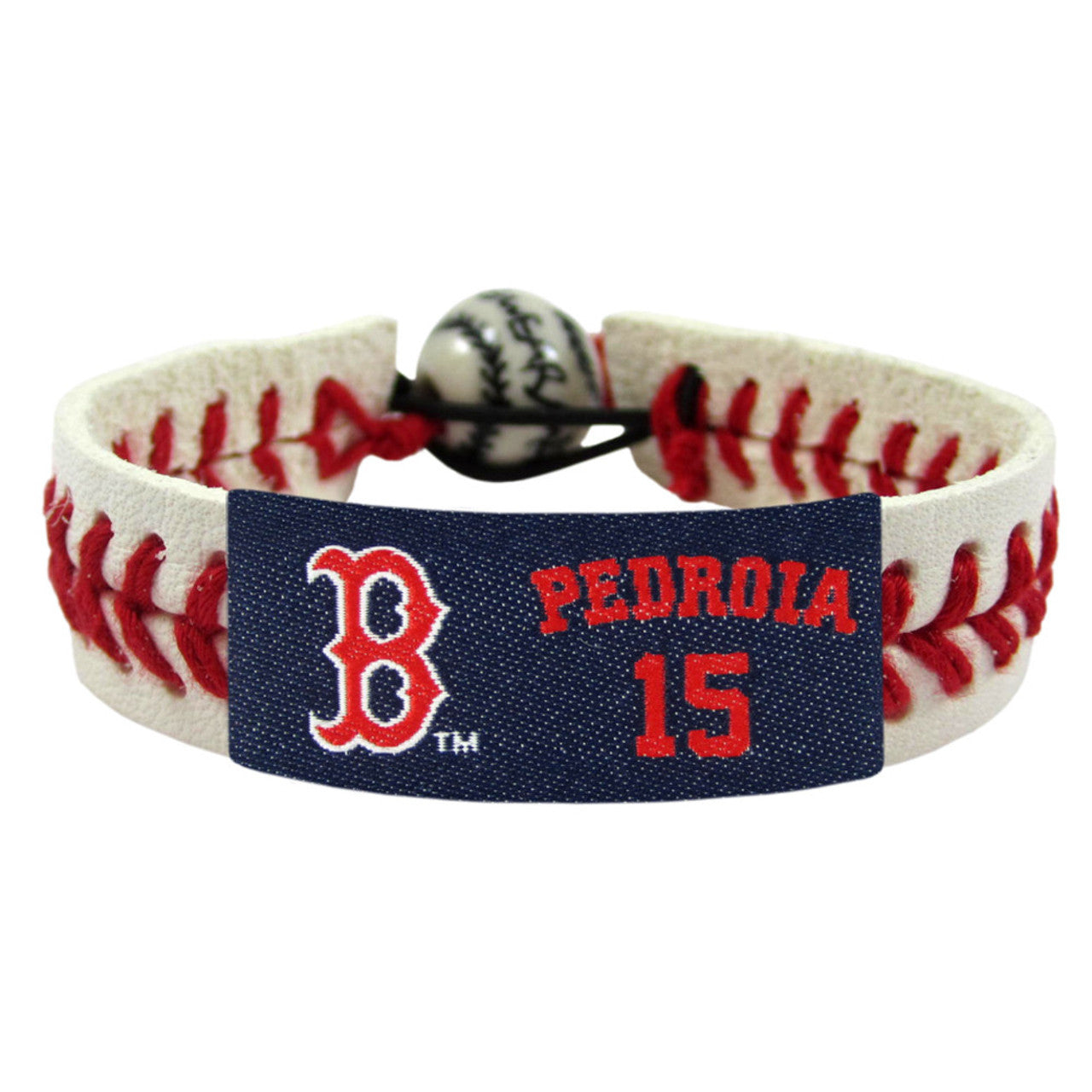 Boston Red Sox Bracelet Baseball Dustin Pedroia CO - Sports Collectibles, Sports Memorabilia, Sports Fan Shop, Sports Gifts