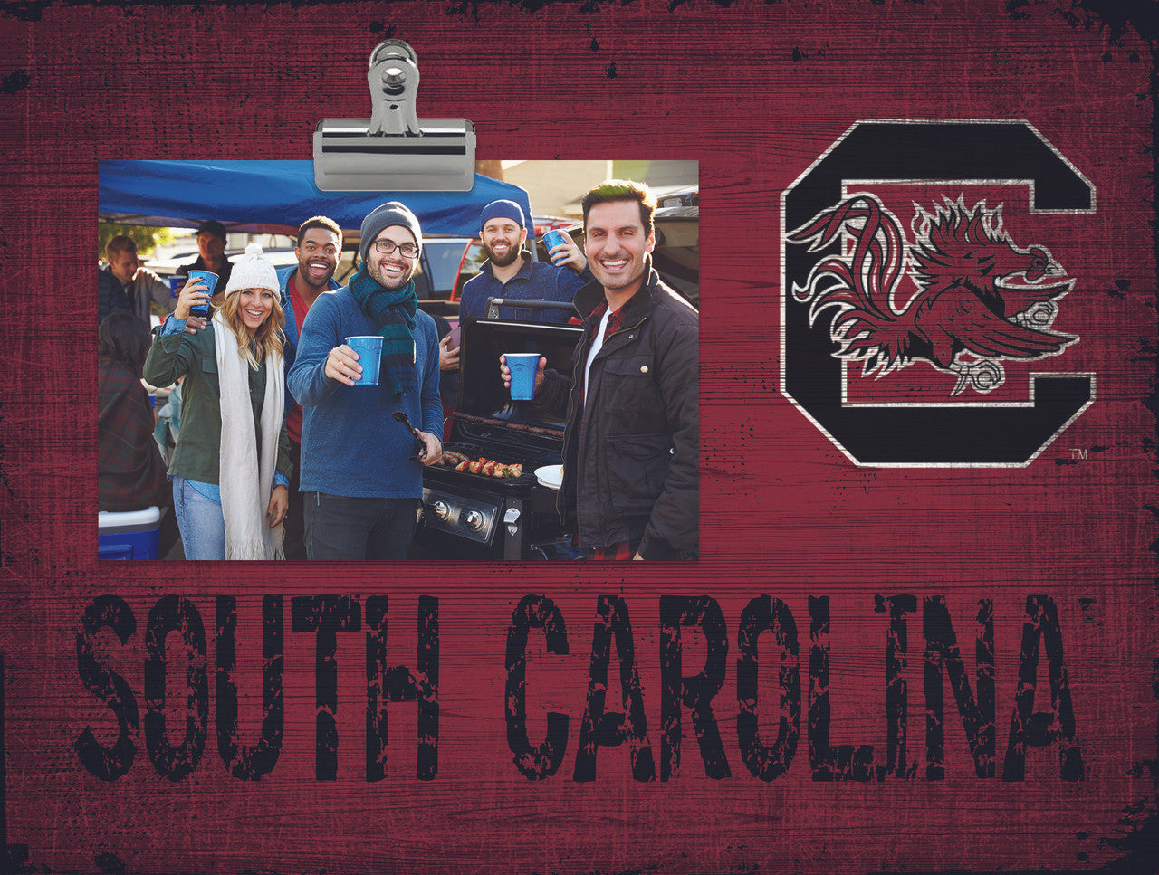 South Carolina Gamecocks Clip Frame - Special Order - Sports Collectibles, Sports Memorabilia, Sports Fan Shop, Sports Gifts