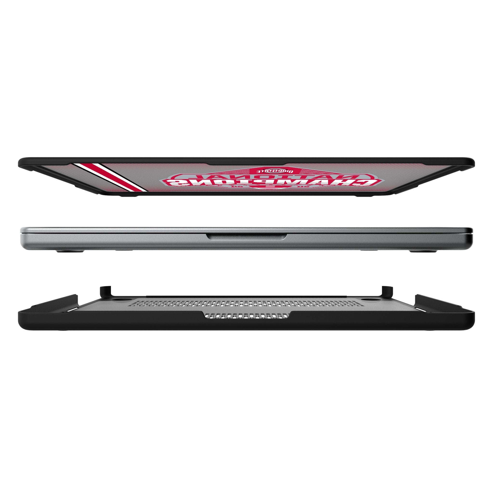 Ohio State University Buckeyes 2024 College Football Playoff National Champion Laptop Case for Apple MacBook - Sports Gifts, Sports Memorabilia, Sports Collectibles, Fan Shop