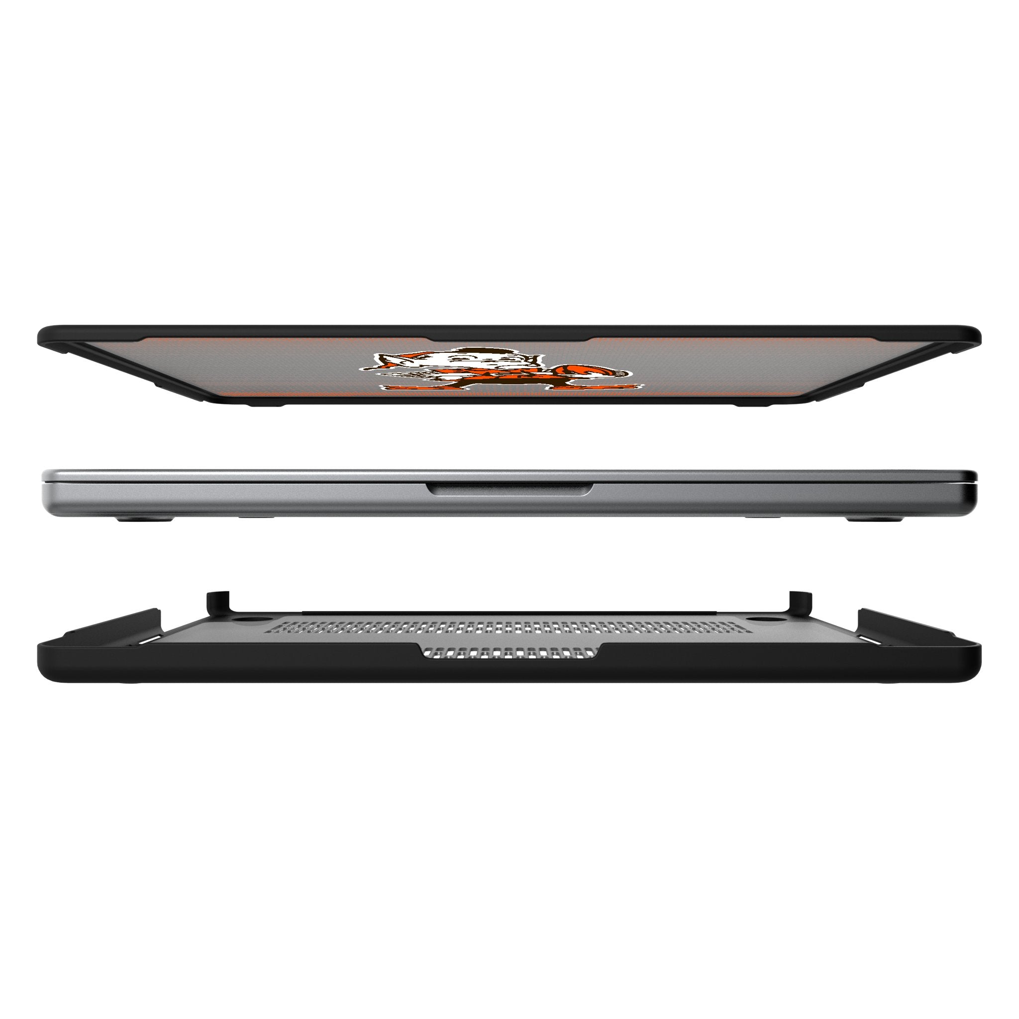 Cleveland Browns Historic Collection Linen Laptop Case for Apple MacBook - Sports Gifts, Sports Memorabilia, Sports Collectibles, Fan Shop