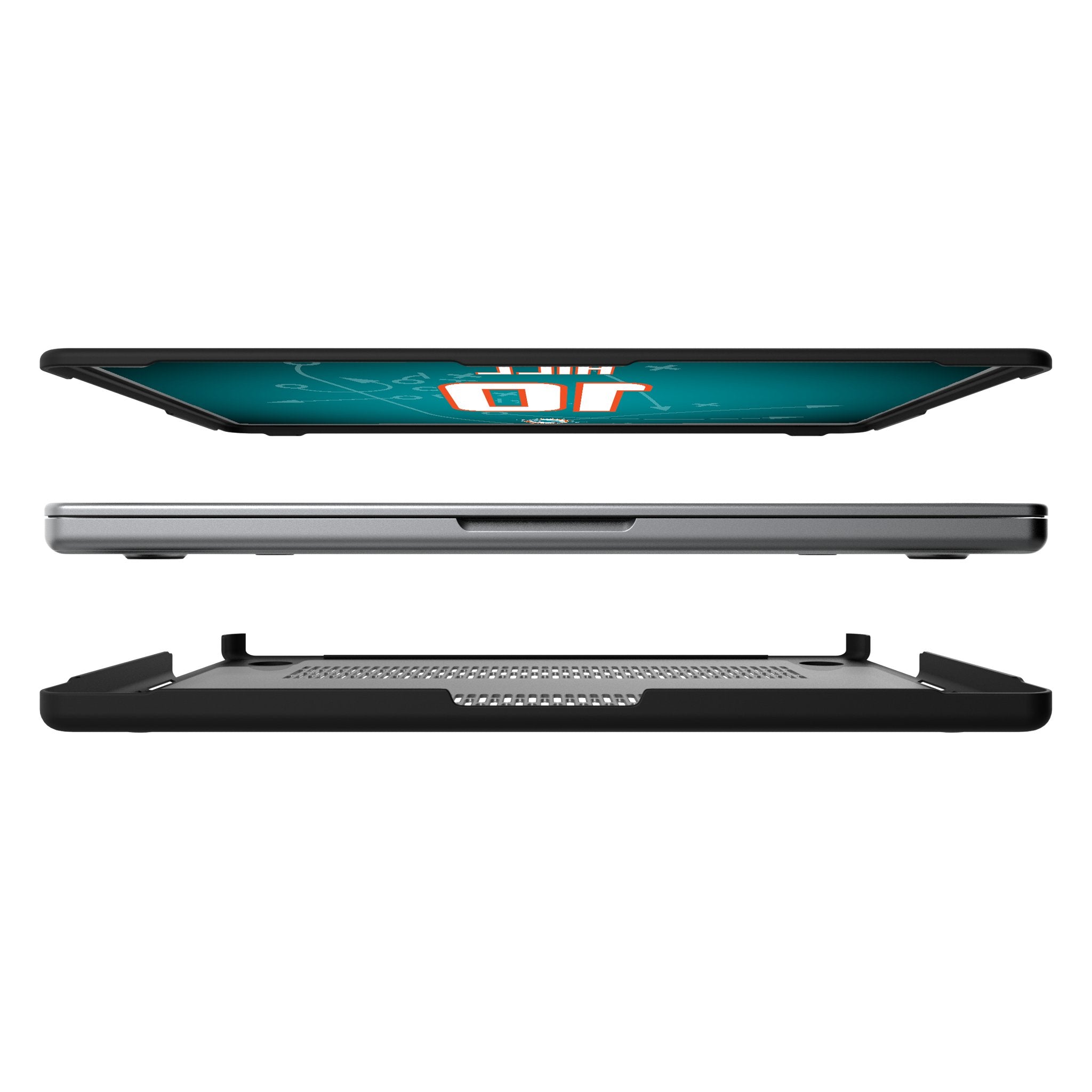 Tyreek Hill Miami Dolphins 10 Game Tactic Laptop Case for Apple MacBook - Sports Gifts, Sports Memorabilia, Sports Collectibles, Fan Shop