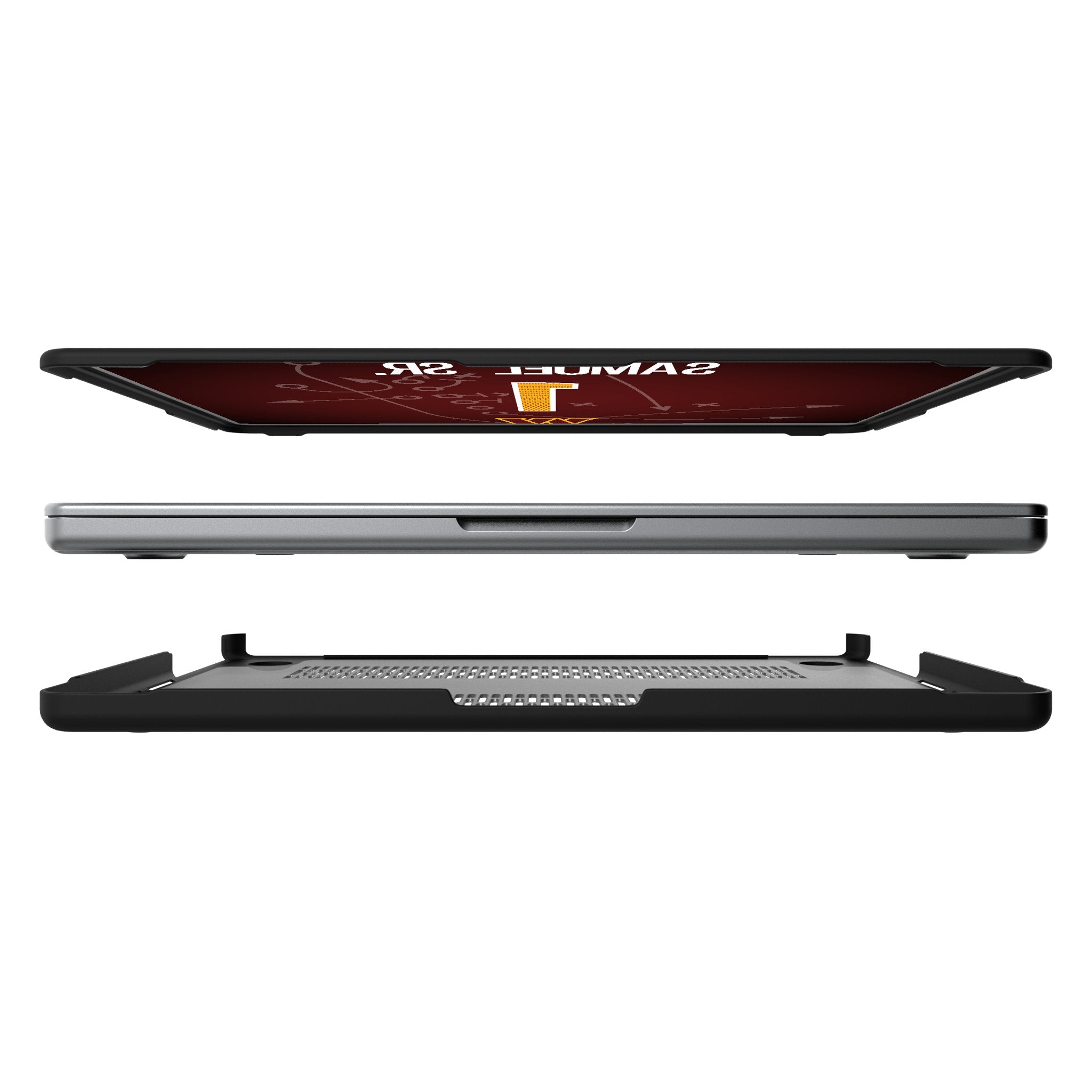 Deebo Samuel Sr. Washington Commanders 1 Game Tactic Laptop Case for Apple MacBook - Sports Gifts, Sports Memorabilia, Sports Collectibles, Fan Shop
