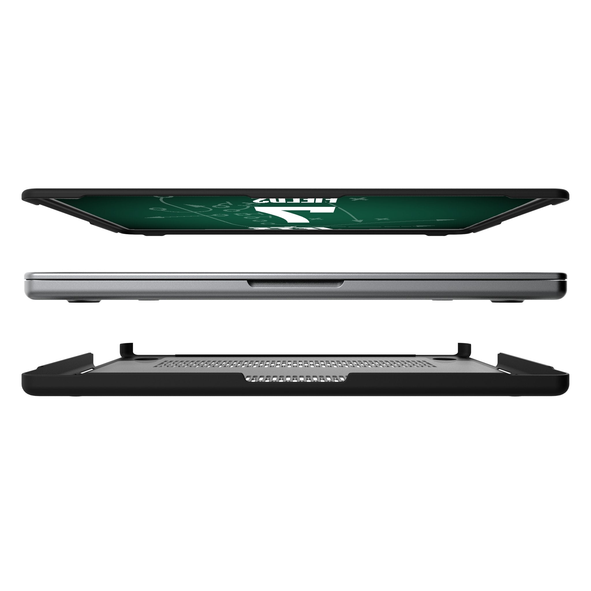 Justin Fields New York Jets 7 Game Tactic Laptop Case for Apple MacBook - Sports Gifts, Sports Memorabilia, Sports Collectibles, Fan Shop