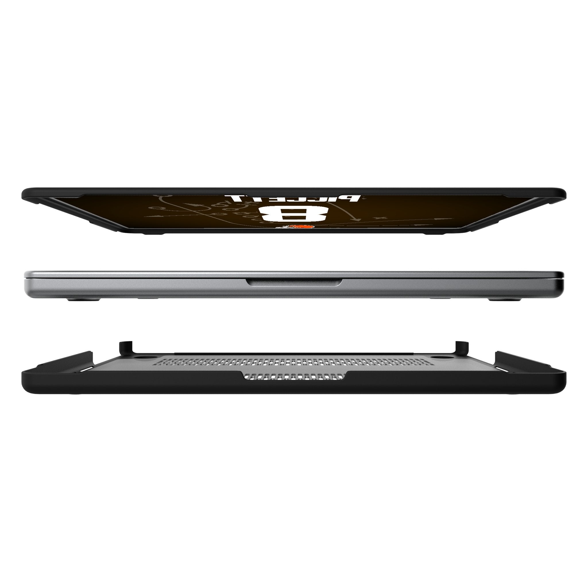 Kenny Pickett Cleveland Browns 8 Game Tactic Laptop Case for Apple MacBook - Sports Gifts, Sports Memorabilia, Sports Collectibles, Fan Shop