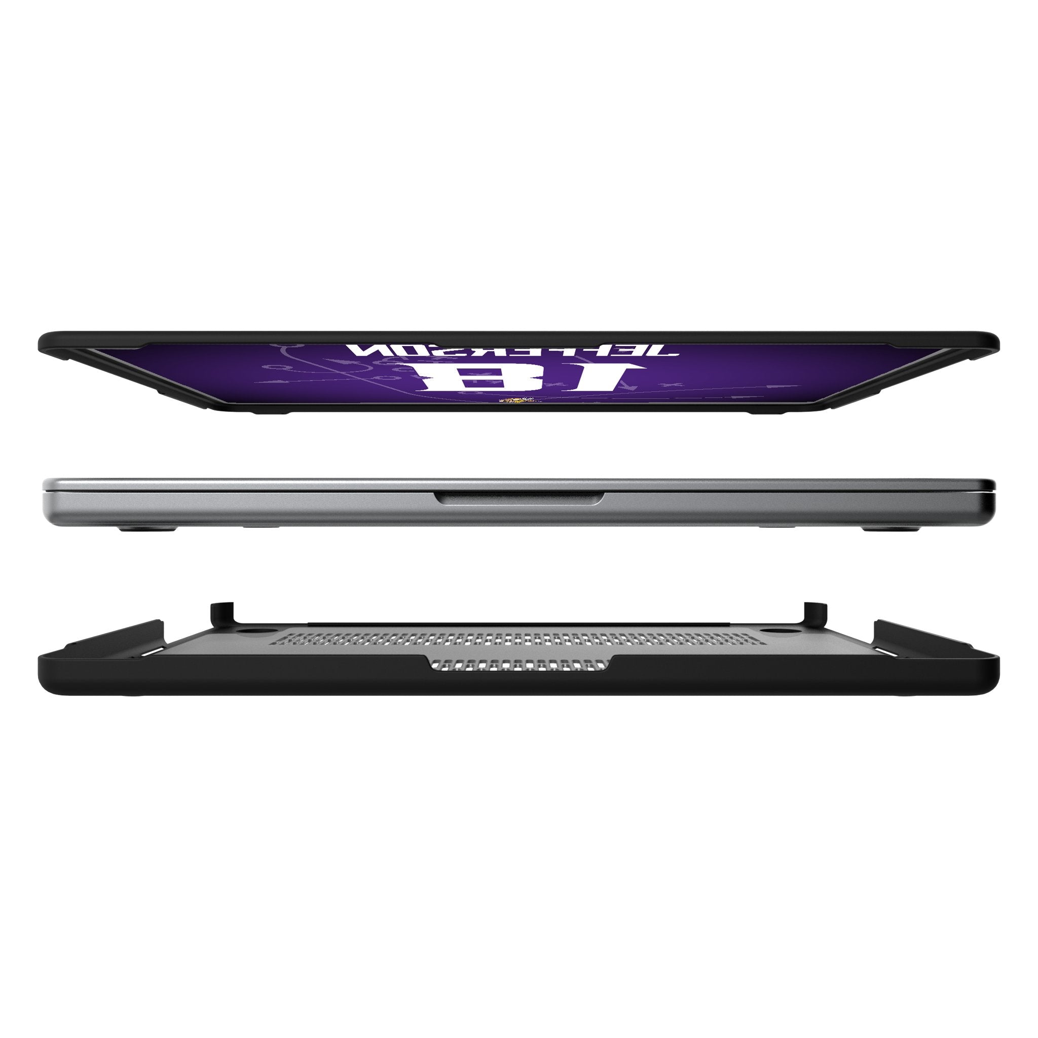 Justin Jefferson Minnesota Vikings 18 Game Tactic Laptop Case for Apple MacBook - Sports Gifts, Sports Memorabilia, Sports Collectibles, Fan Shop