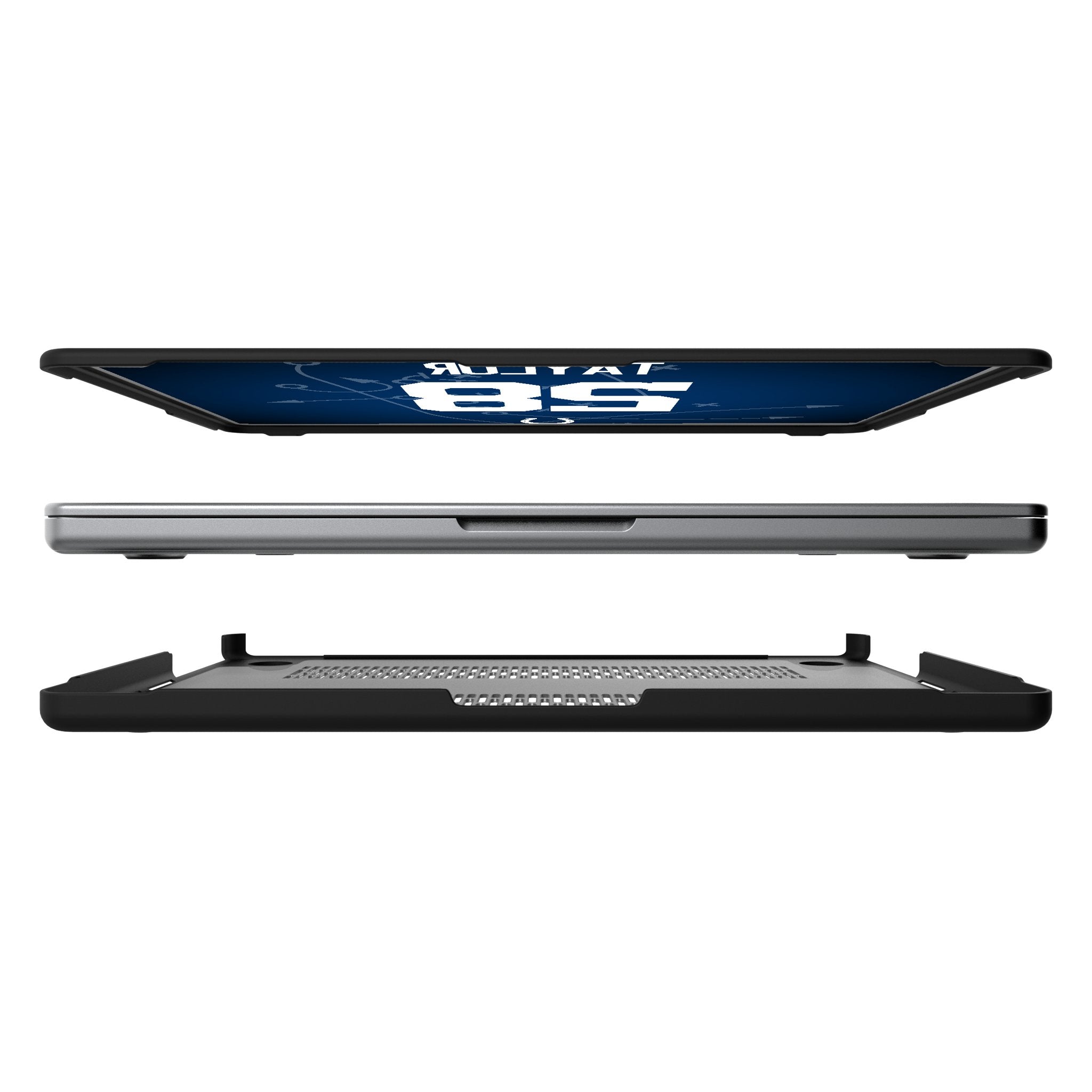 Jonathan Taylor Indianapolis Colts 28 Game Tactic Laptop Case for Apple MacBook - Sports Gifts, Sports Memorabilia, Sports Collectibles, Fan Shop