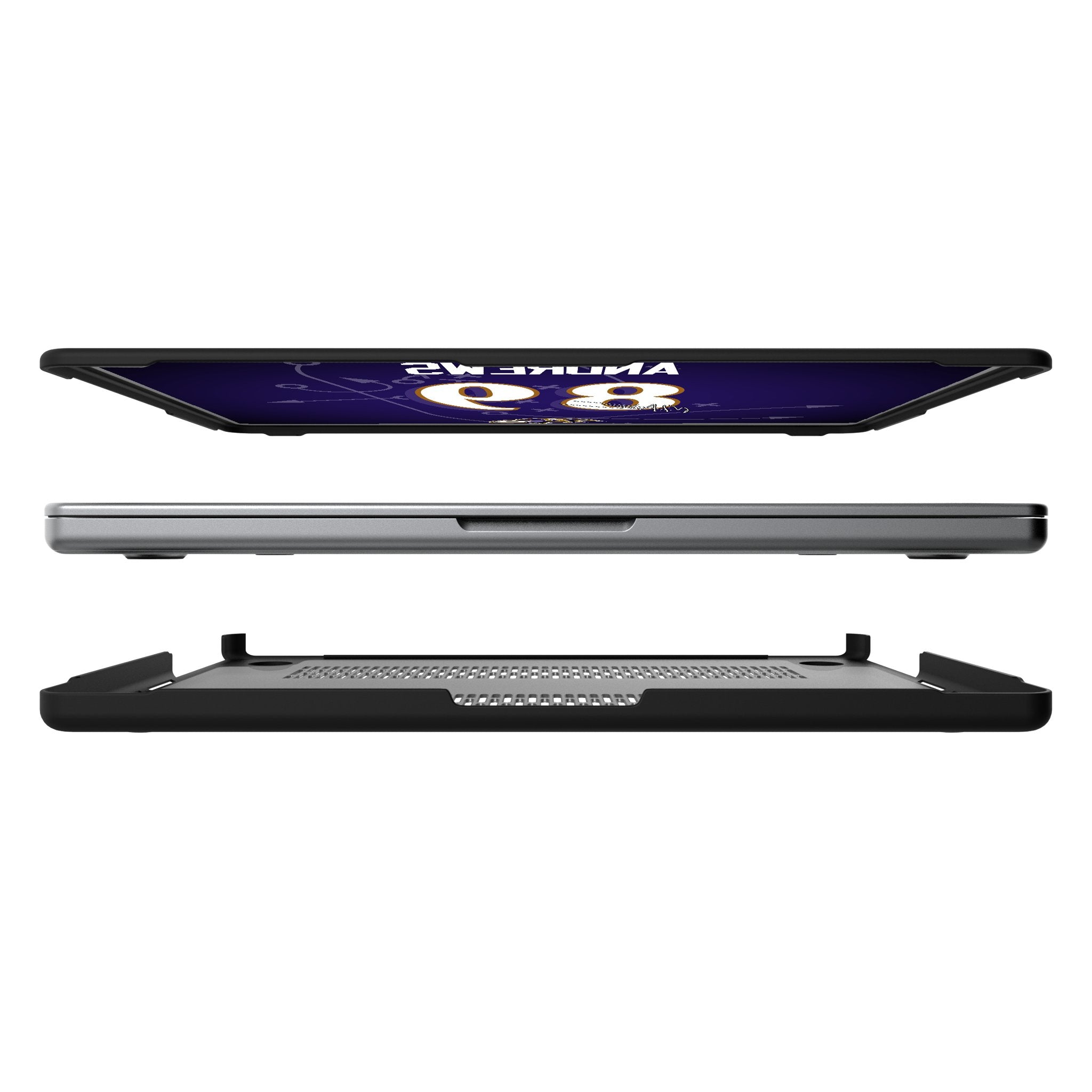 Mark Andrews Baltimore Ravens 89 Game Tactic Laptop Case for Apple MacBook - Sports Gifts, Sports Memorabilia, Sports Collectibles, Fan Shop