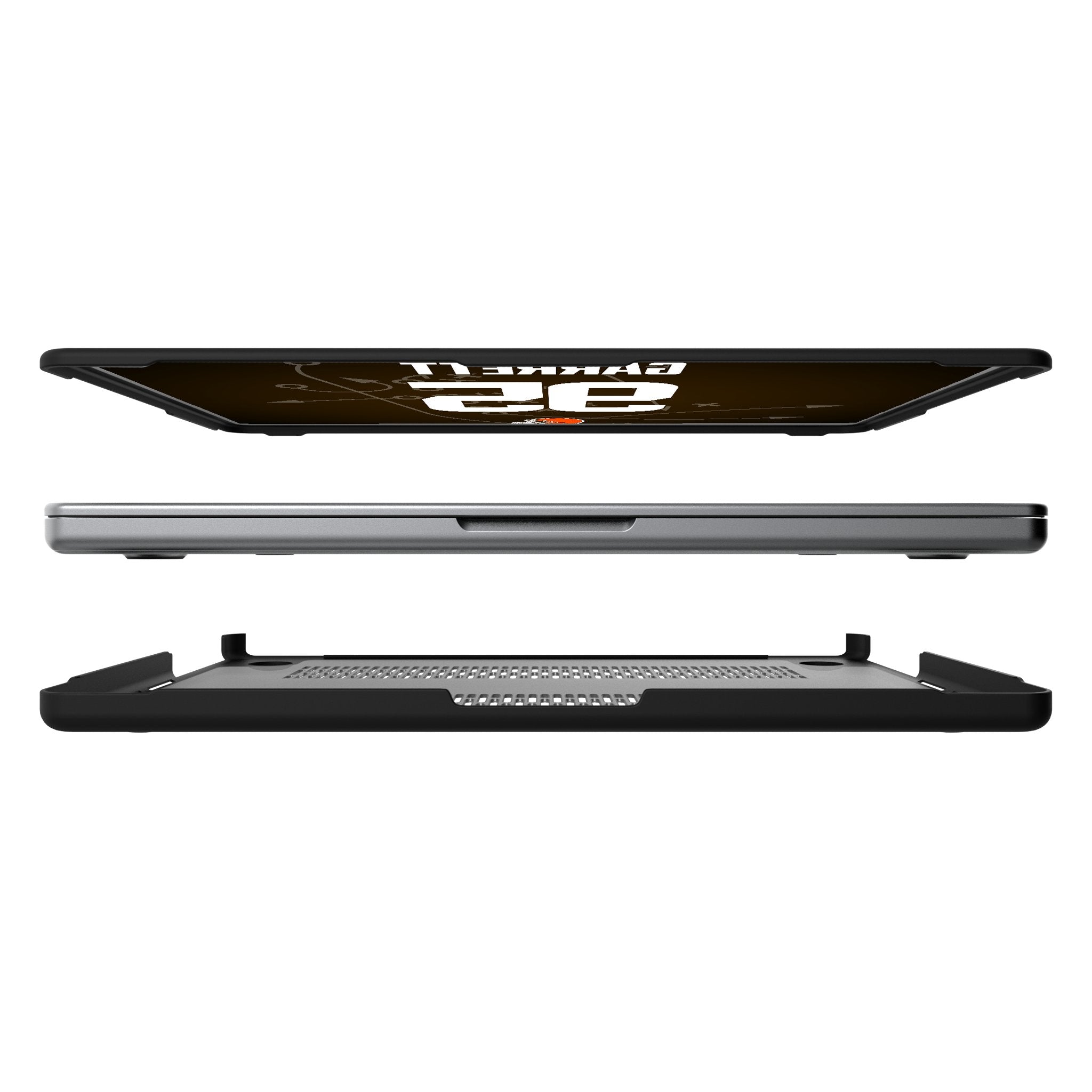Myles Garrett Cleveland Browns 95 Game Tactic Laptop Case for Apple MacBook - Sports Gifts, Sports Memorabilia, Sports Collectibles, Fan Shop