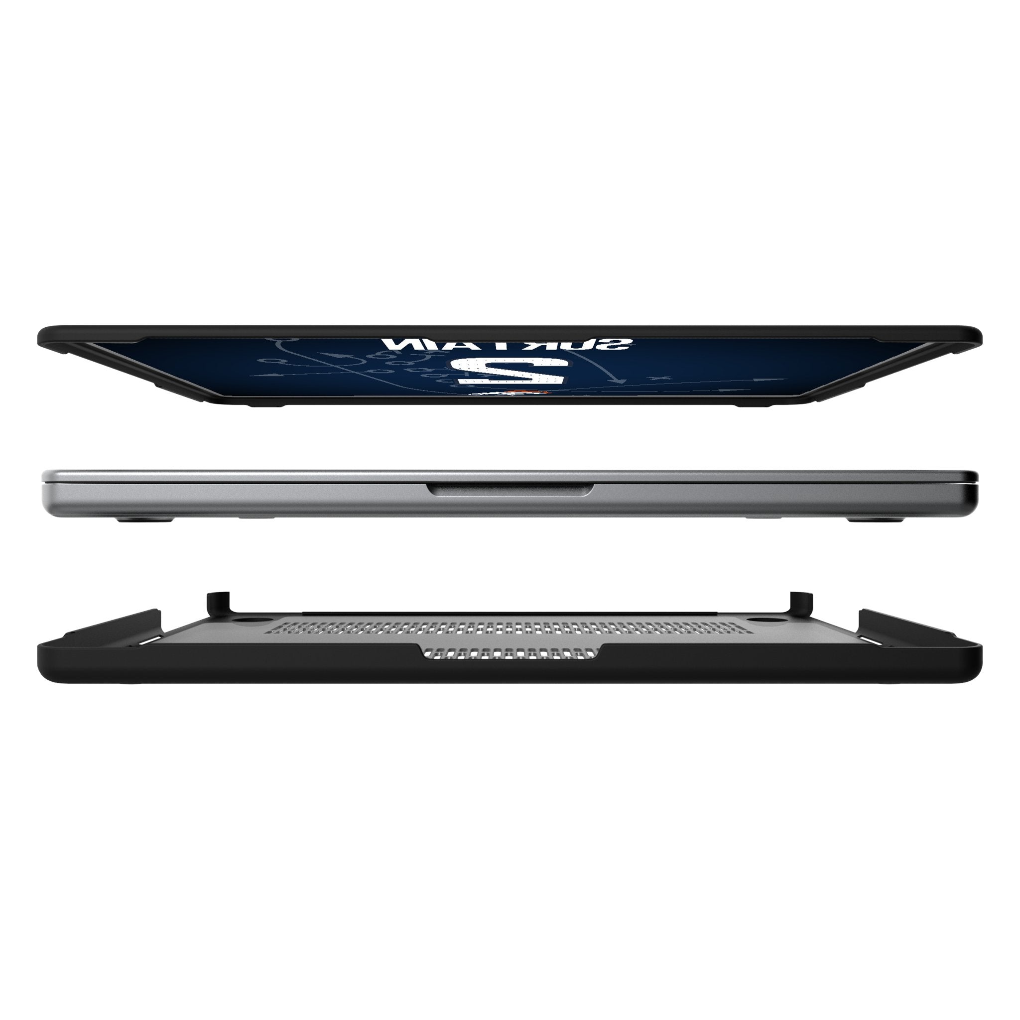 Pat Surtain II Denver Broncos 2 Game Tactic Laptop Case for Apple MacBook - Sports Gifts, Sports Memorabilia, Sports Collectibles, Fan Shop