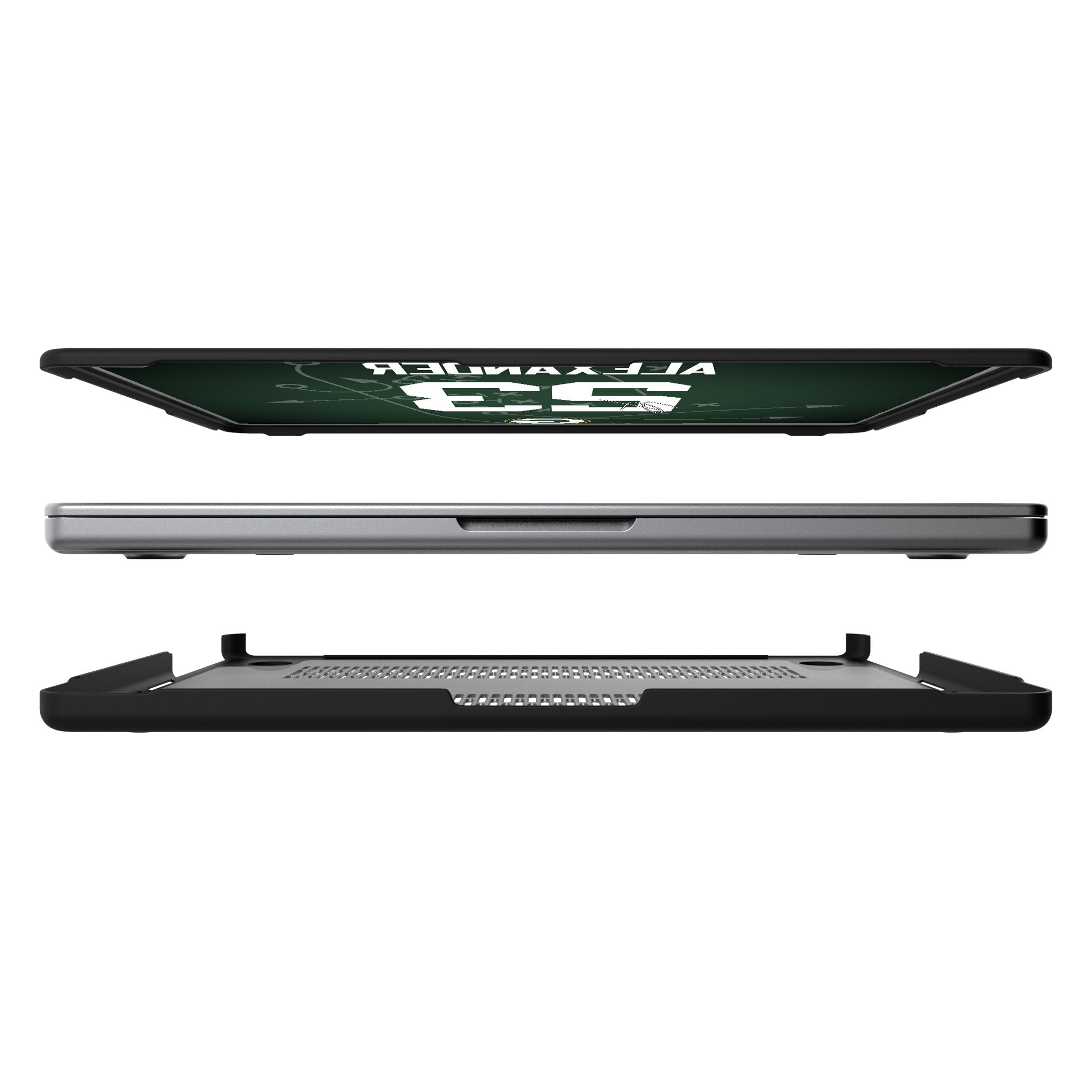 Jaire Alexander Green Bay Packers 23 Game Tactic Laptop Case for Apple MacBook - Sports Gifts, Sports Memorabilia, Sports Collectibles, Fan Shop