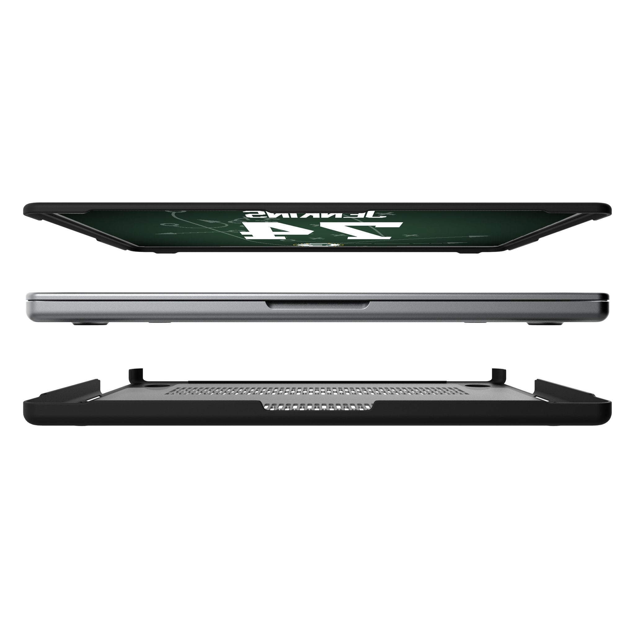 Elgton Jenkins Green Bay Packers 74 Game Tactic Laptop Case for Apple MacBook - Sports Gifts, Sports Memorabilia, Sports Collectibles, Fan Shop