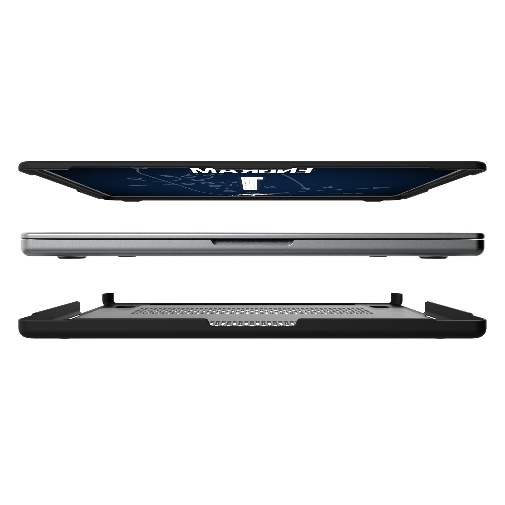 Evan Engram Denver Broncos 1 Game Tactic Laptop Case for Apple MacBook - Sports Gifts, Sports Memorabilia, Sports Collectibles, Fan Shop