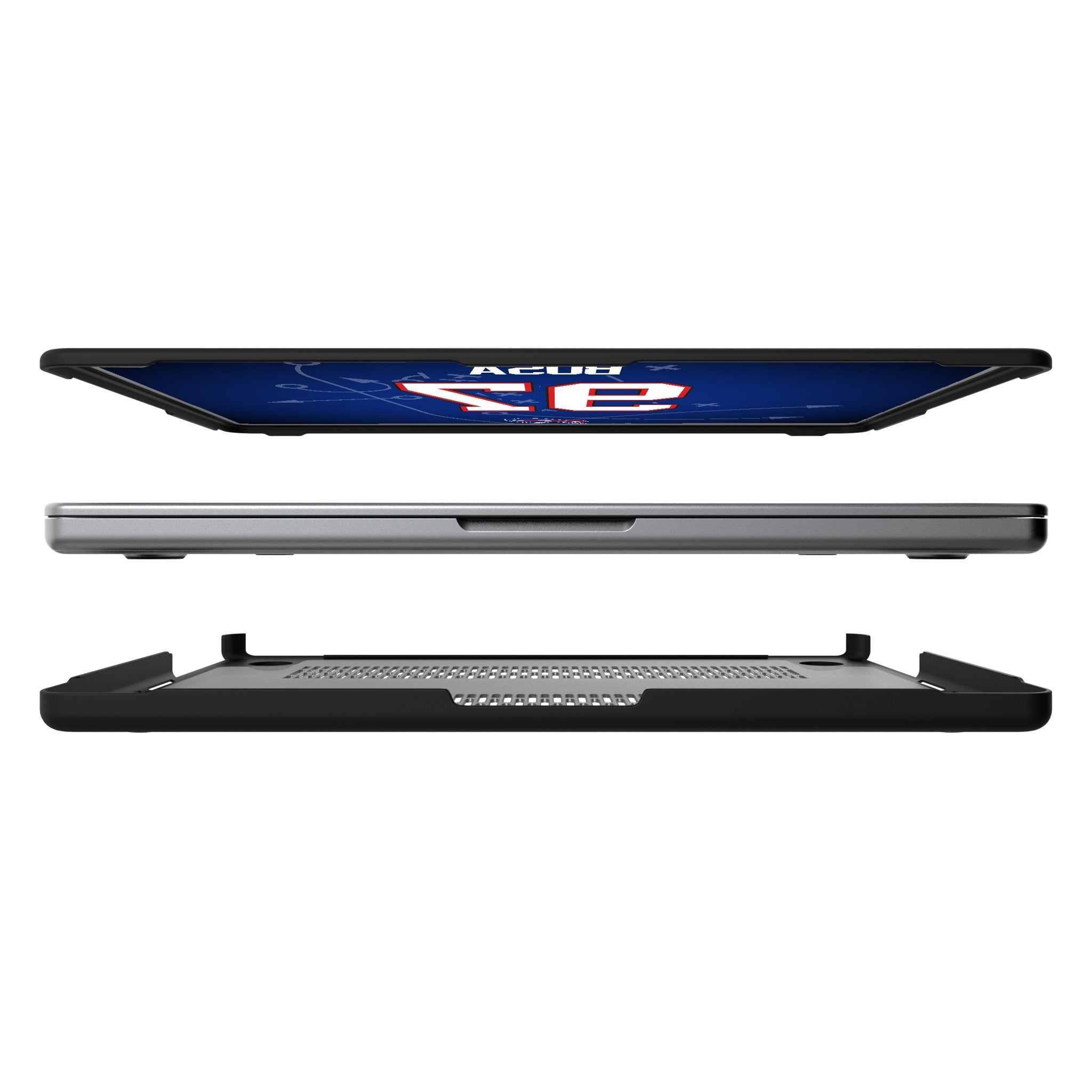 Joey Bosa Buffalo Bills 97 Game Tactic Laptop Case for Apple MacBook - Sports Gifts, Sports Memorabilia, Sports Collectibles, Fan Shop