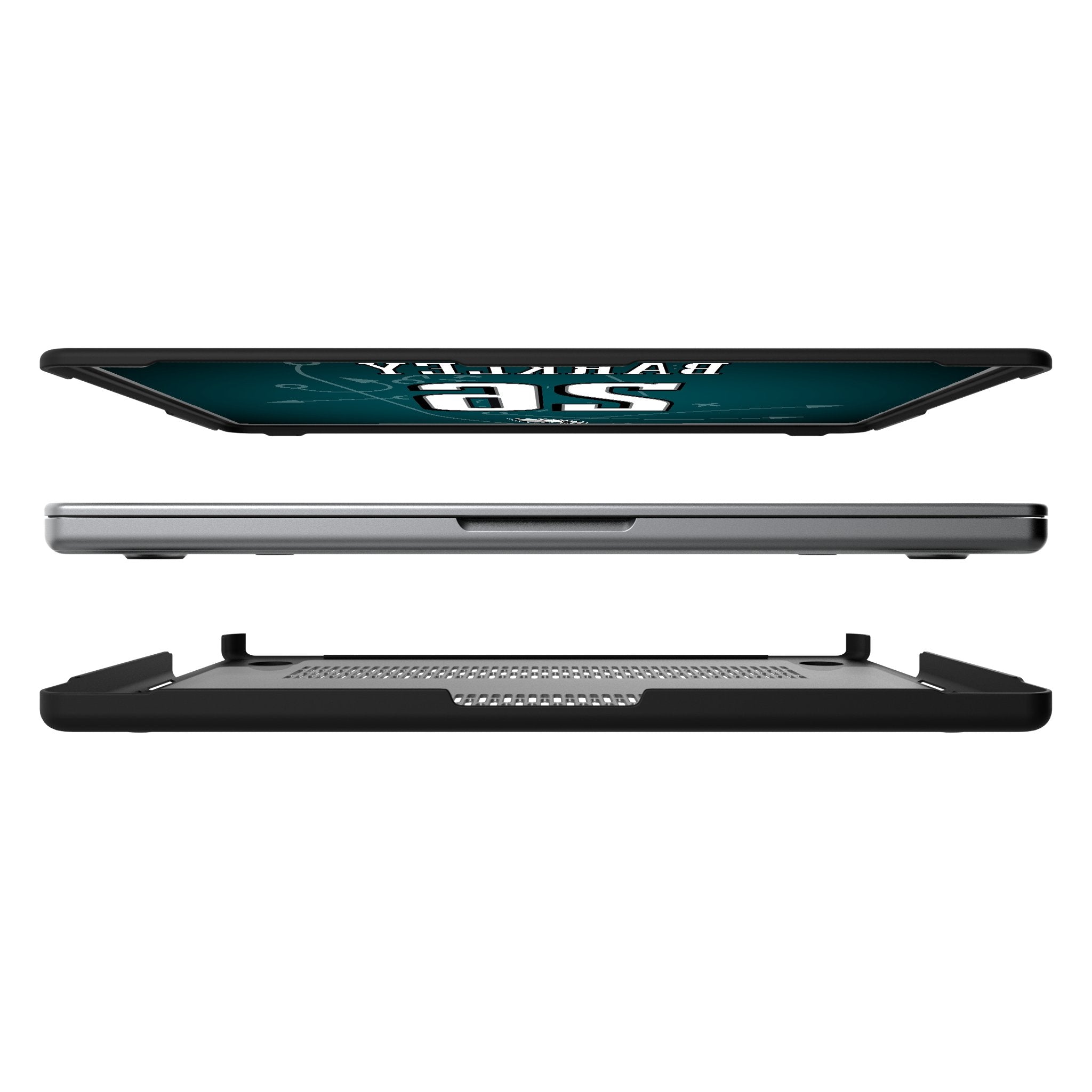 Saquon Barkley Philadelphia Eagles 26 Game Tactic Laptop Case for Apple MacBook - Sports Gifts, Sports Memorabilia, Sports Collectibles, Fan Shop