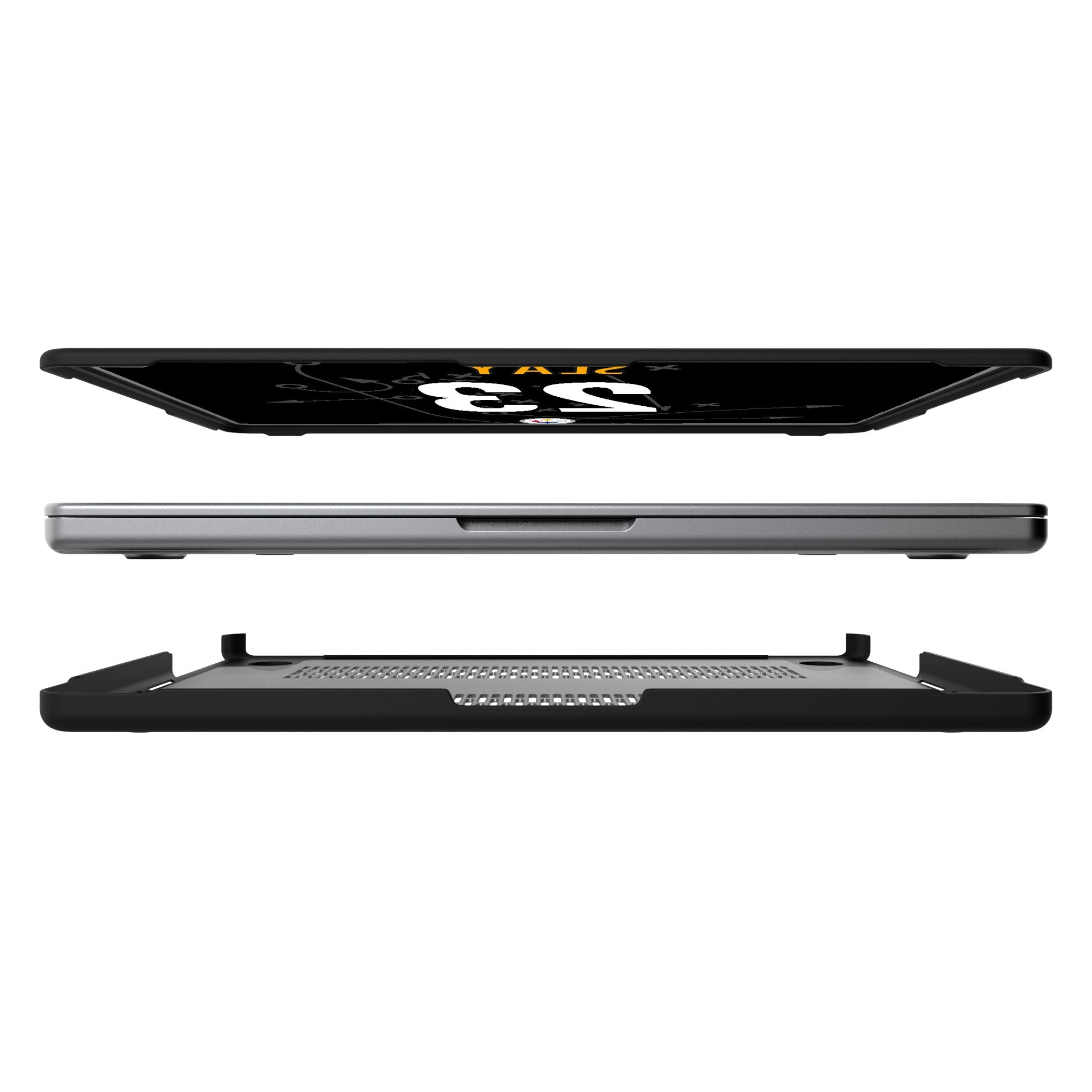 Darius Slay Pittsburgh Steelers 23 Game Tactic Laptop Case for Apple MacBook - Sports Gifts, Sports Memorabilia, Sports Collectibles, Fan Shop