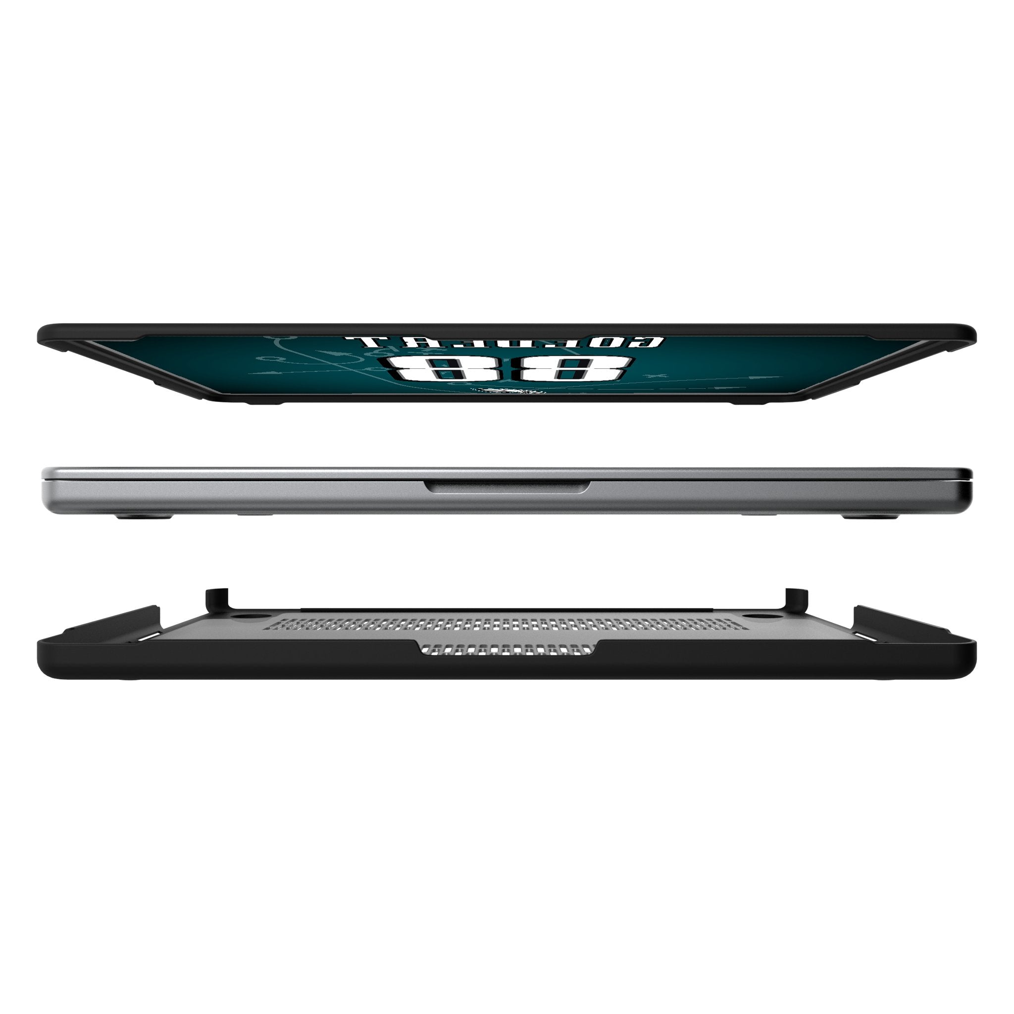 Dallas Goedert Philadelphia Eagles 88 Game Tactic Laptop Case for Apple MacBook - Sports Gifts, Sports Memorabilia, Sports Collectibles, Fan Shop