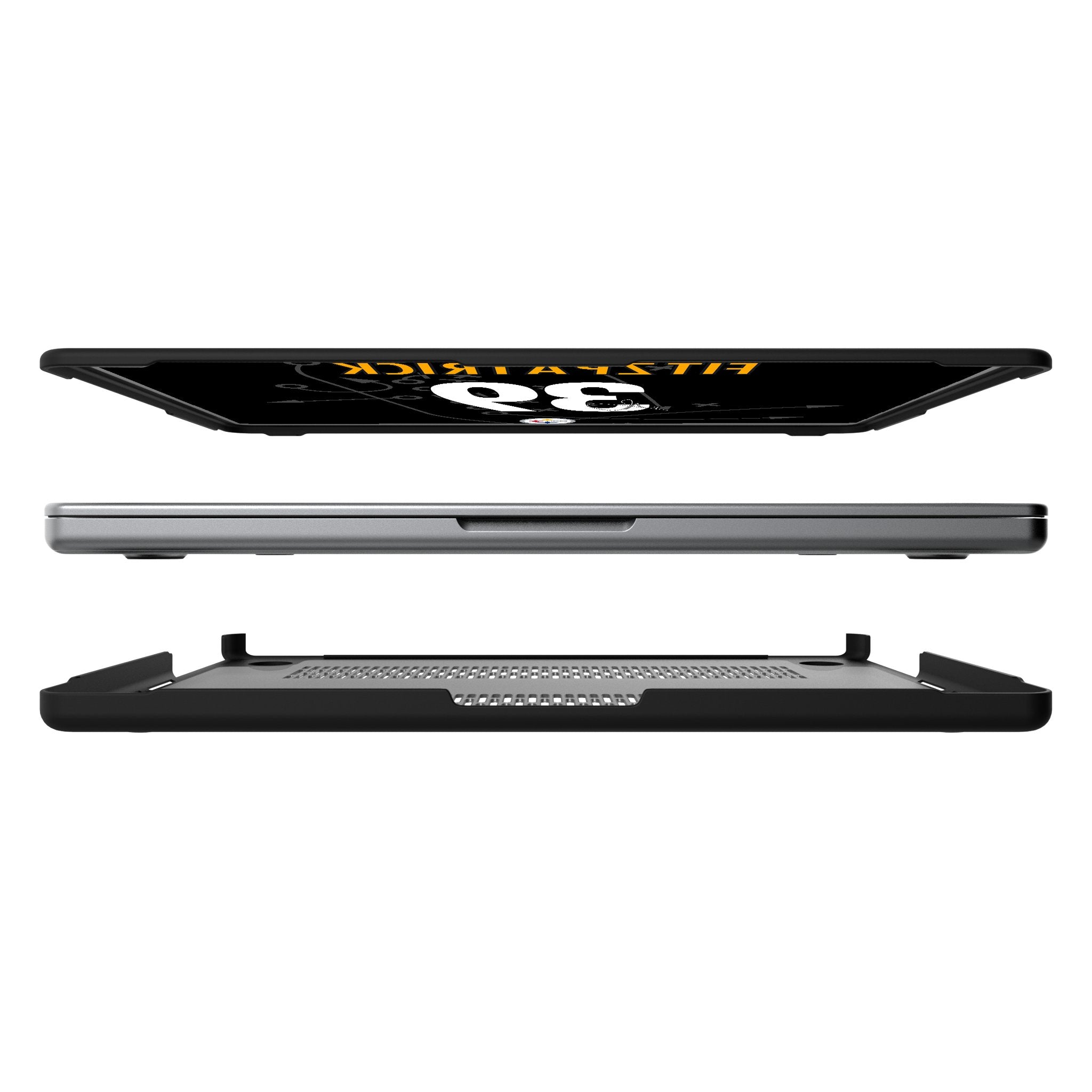 Minkah Fitzpatrick Pittsburgh Steelers 39 Game Tactic Laptop Case for Apple MacBook - Sports Gifts, Sports Memorabilia, Sports Collectibles, Fan Shop