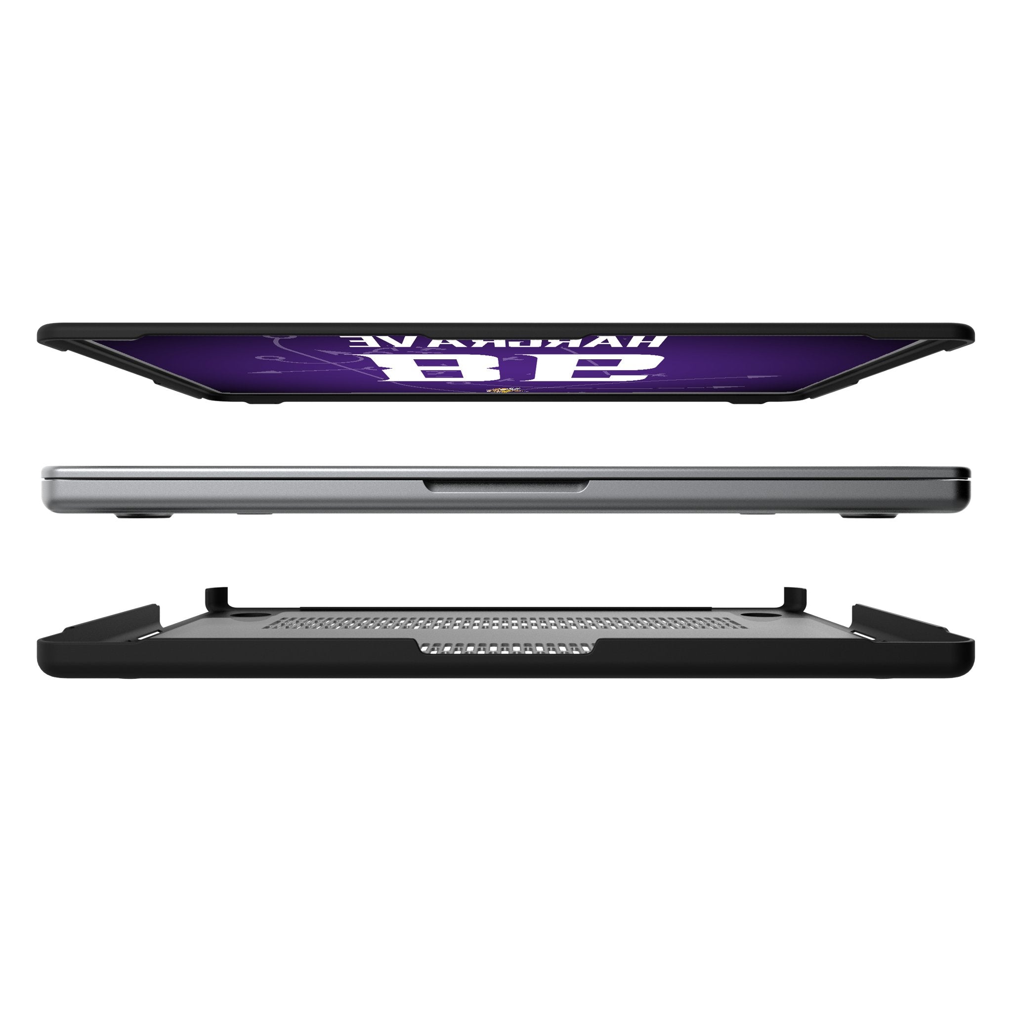 Javon Hargrave Minnesota Vikings 98 Game Tactic Laptop Case for Apple MacBook - Sports Gifts, Sports Memorabilia, Sports Collectibles, Fan Shop