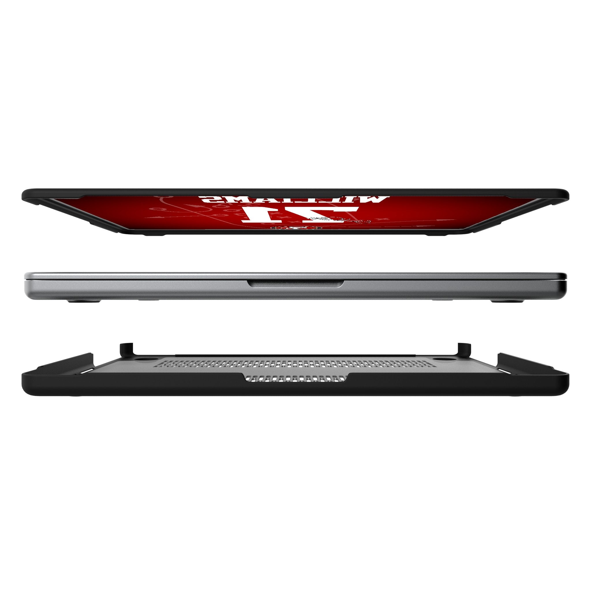 Trent Williams San Francisco 49ers 71 Game Tactic Laptop Case for Apple MacBook - Sports Gifts, Sports Memorabilia, Sports Collectibles, Fan Shop