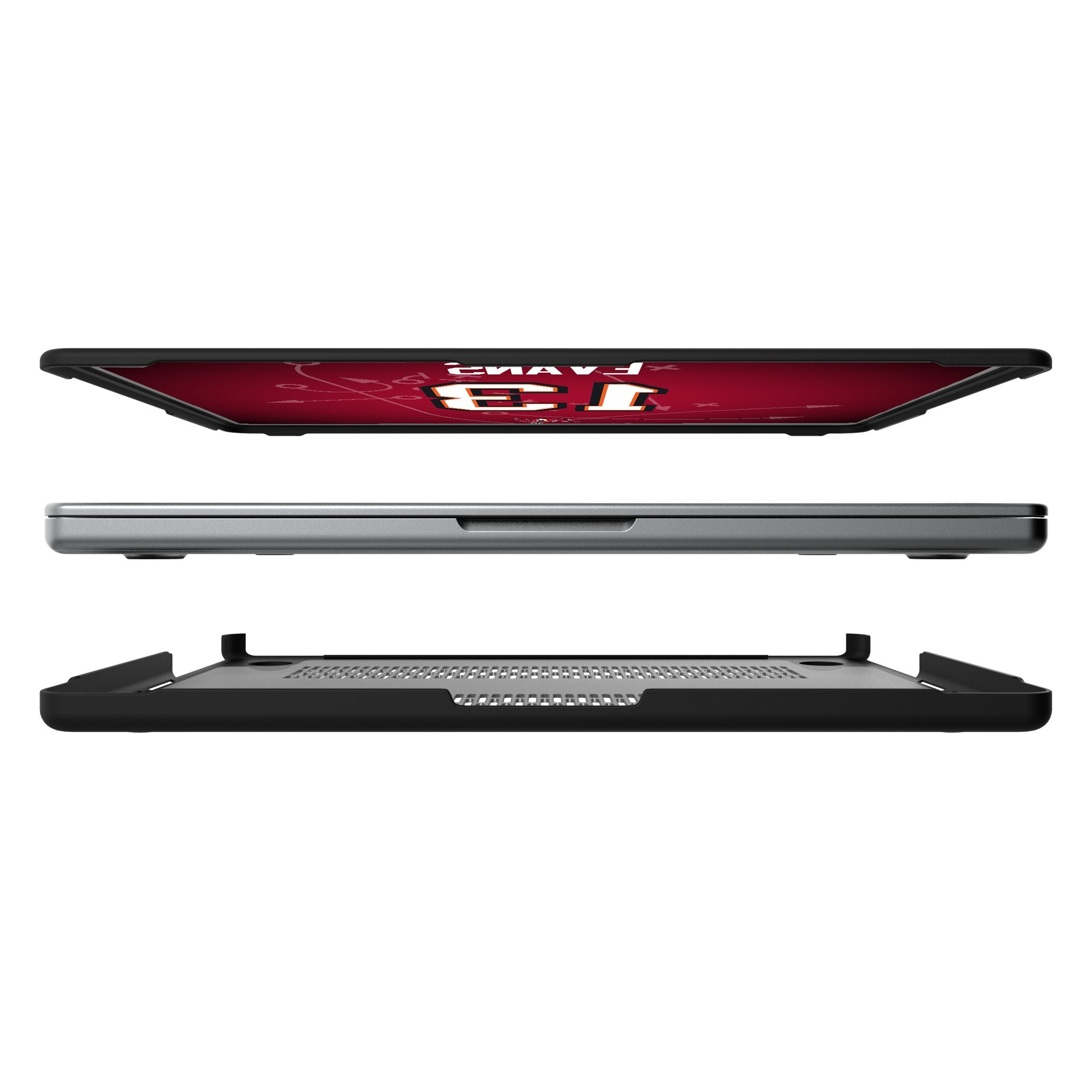 Mike Evans Tampa Bay Buccaneers 13 Game Tactic Laptop Case for Apple MacBook - Sports Gifts, Sports Memorabilia, Sports Collectibles, Fan Shop