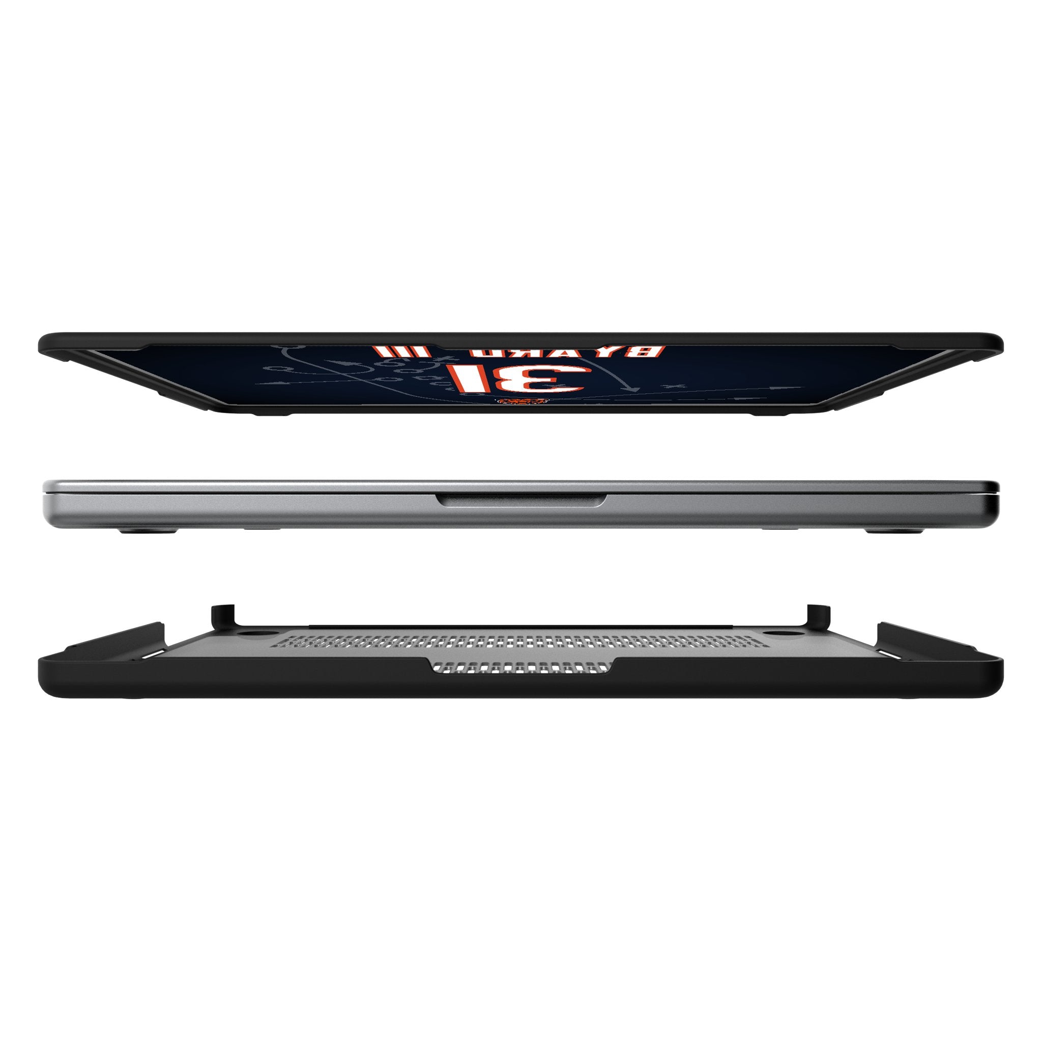 Kevin Byard III Chicago Bears 31 Game Tactic Laptop Case for Apple MacBook - Sports Gifts, Sports Memorabilia, Sports Collectibles, Fan Shop