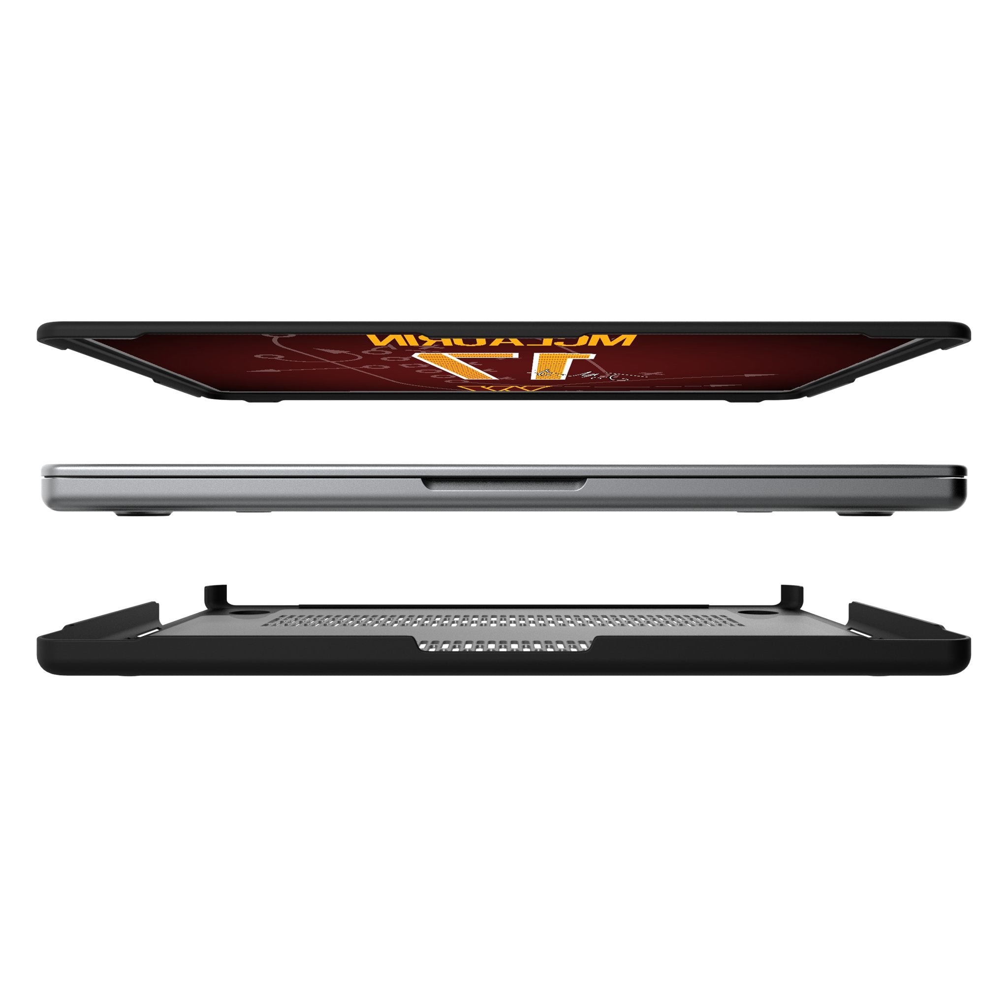 Terry McLaurin Washington Commanders 17 Game Tactic Laptop Case for Apple MacBook - Sports Gifts, Sports Memorabilia, Sports Collectibles, Fan Shop