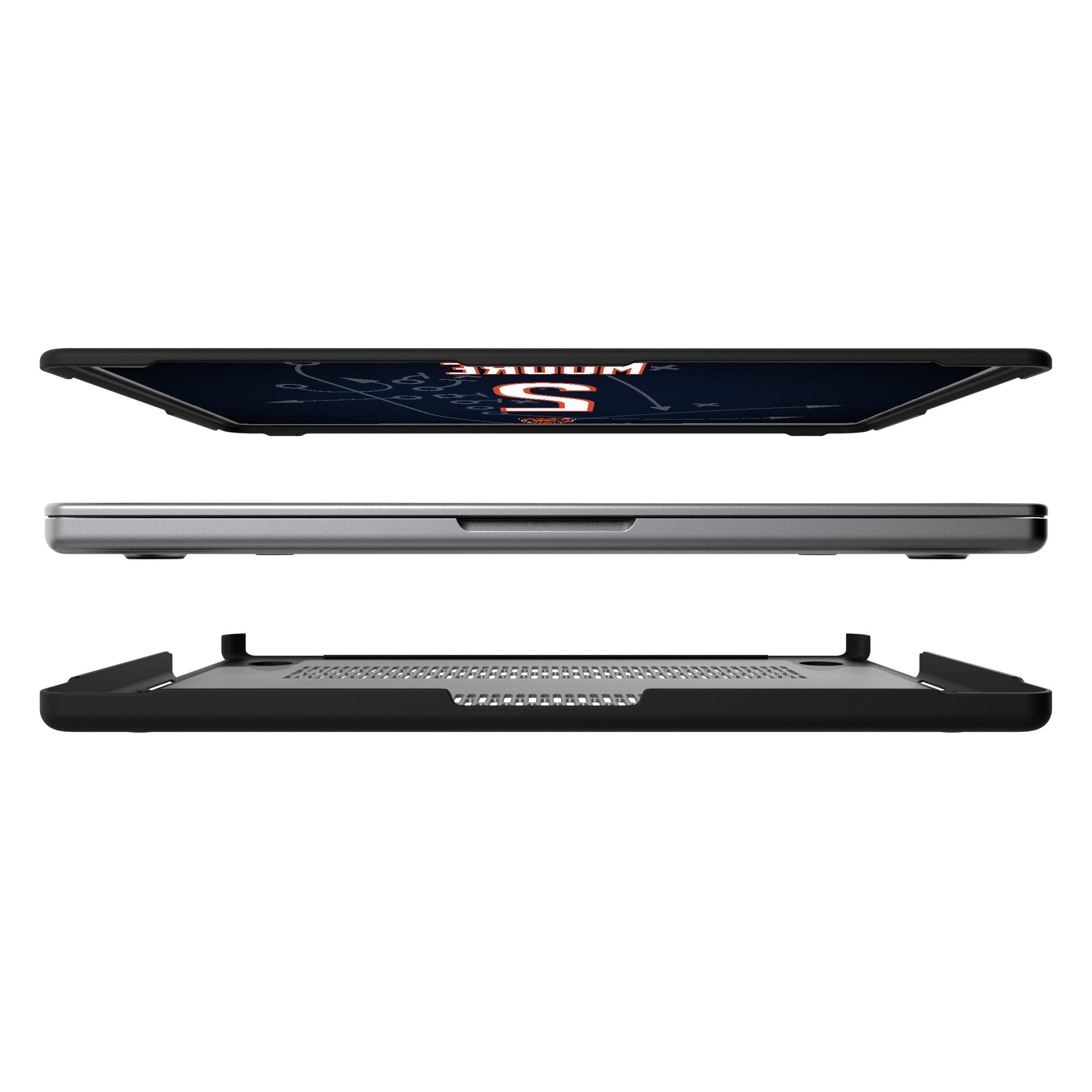 DJ Moore Chicago Bears 2 Game Tactic Laptop Case for Apple MacBook - Sports Gifts, Sports Memorabilia, Sports Collectibles, Fan Shop