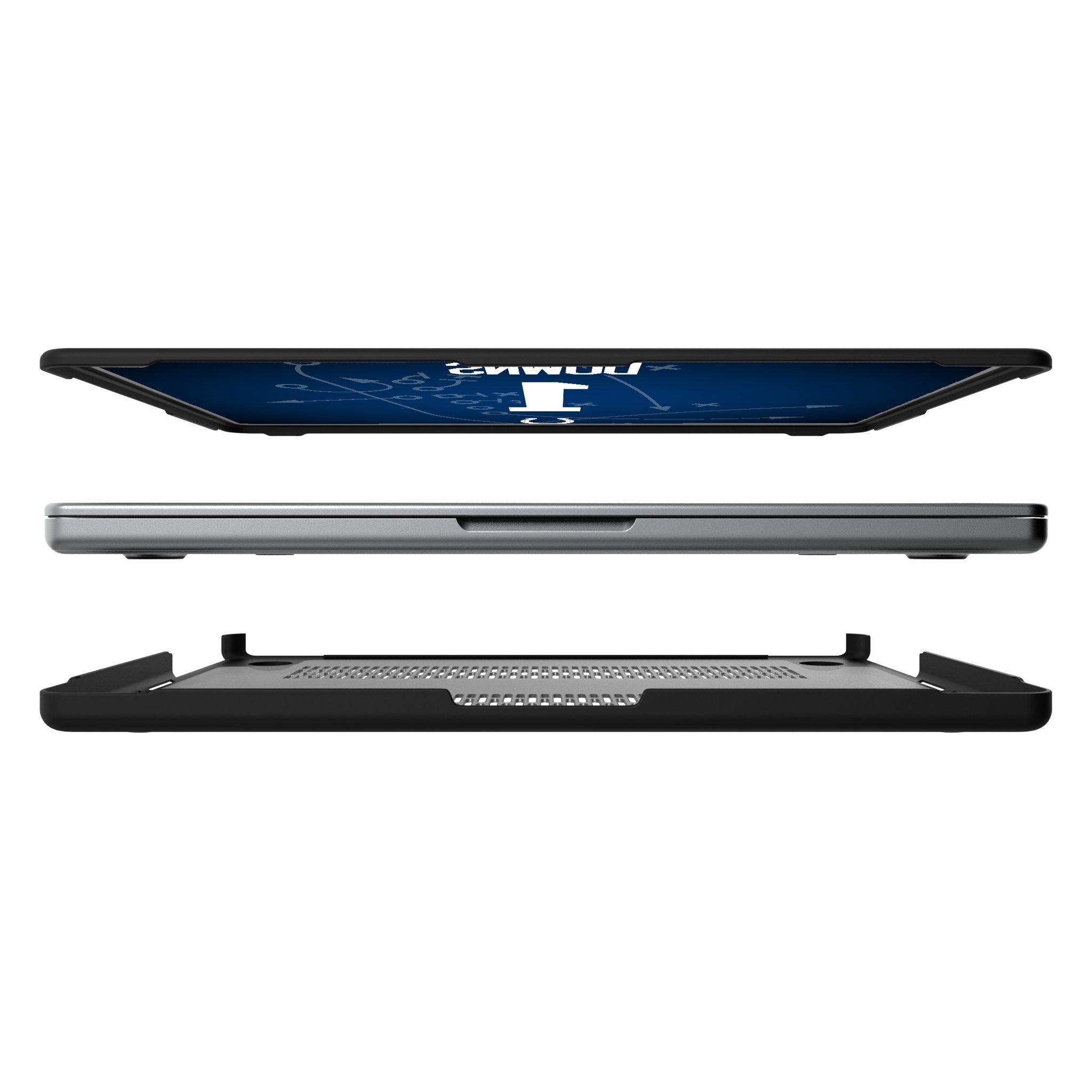 Josh Downs Indianapolis Colts 1 Game Tactic Laptop Case for Apple MacBook - Sports Gifts, Sports Memorabilia, Sports Collectibles, Fan Shop