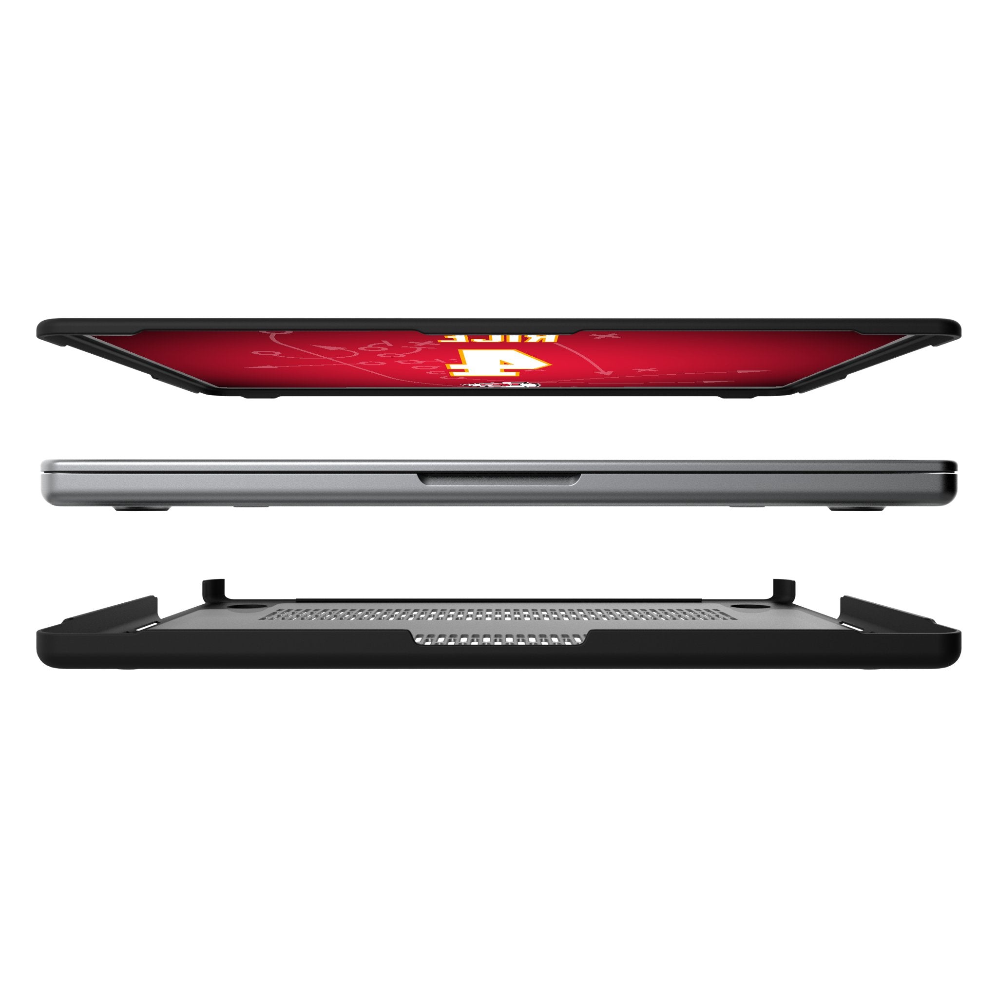 Rashee Rice Kansas City Chiefs 4 Game Tactic Laptop Case for Apple MacBook - Sports Gifts, Sports Memorabilia, Sports Collectibles, Fan Shop
