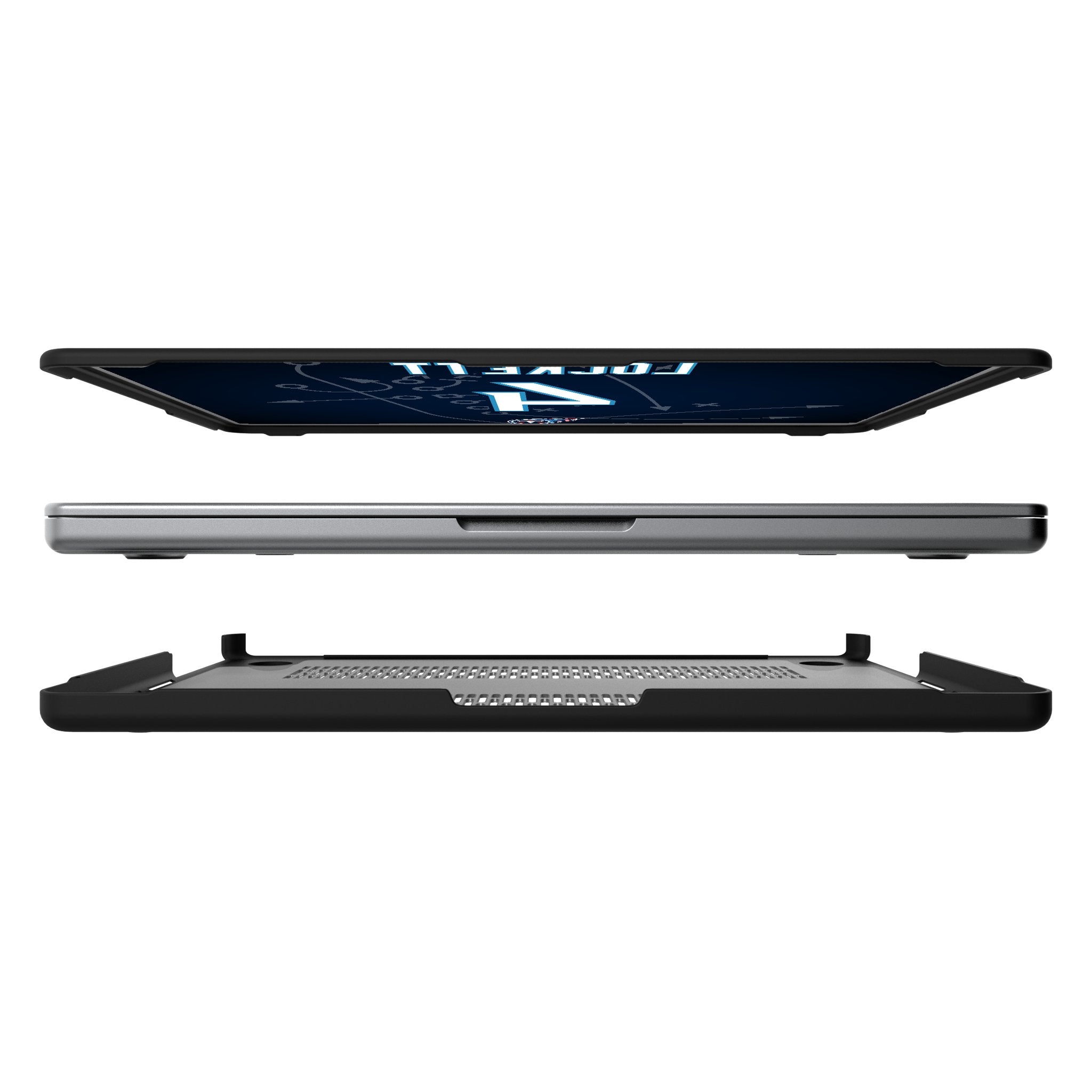 Tyler Lockett Tennessee Titans 4 Game Tactic Laptop Case for Apple MacBook - Sports Gifts, Sports Memorabilia, Sports Collectibles, Fan Shop