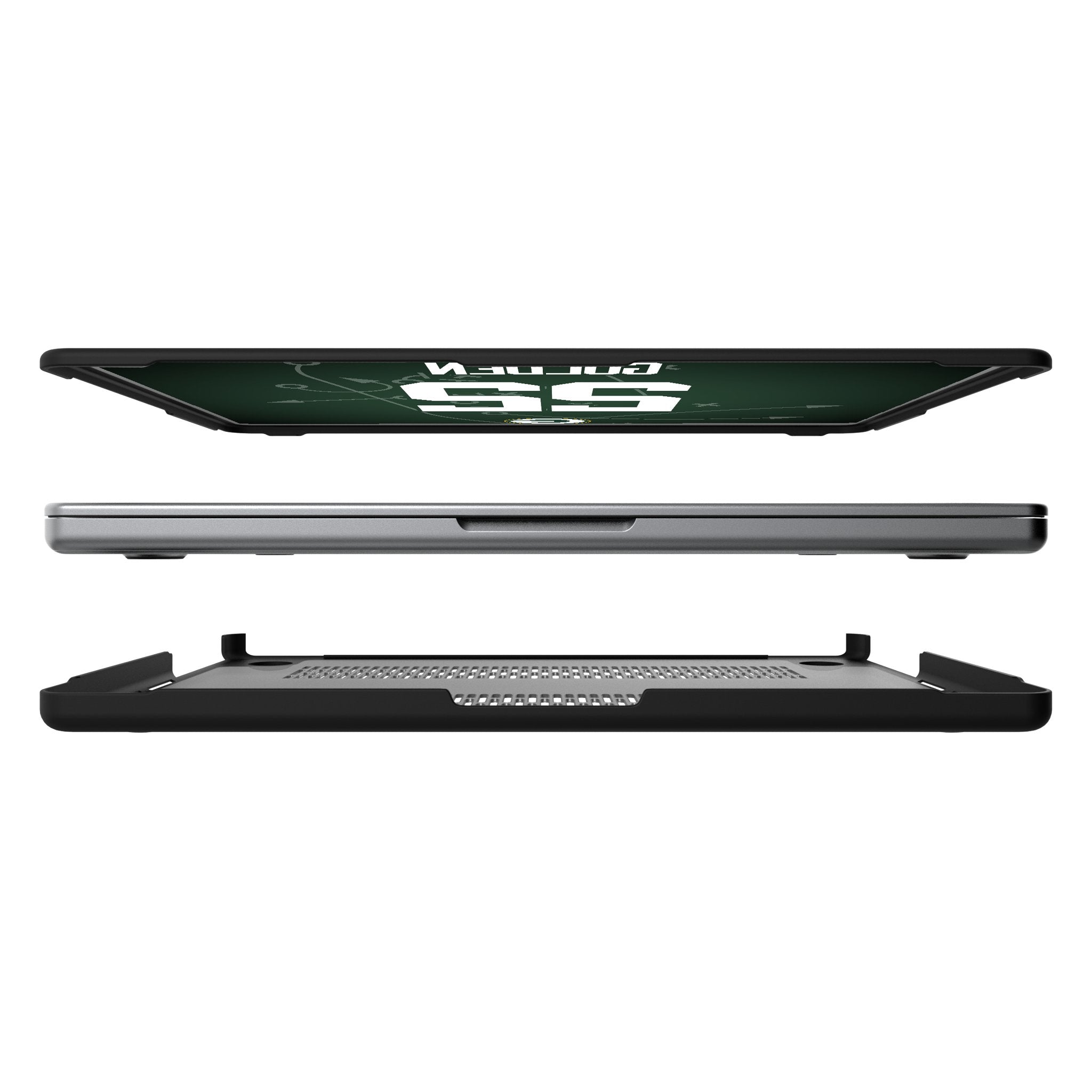 Matthew Golden Green Bay Packers 22 Game Tactic Laptop Case for Apple MacBook - Sports Gifts, Sports Memorabilia, Sports Collectibles, Fan Shop