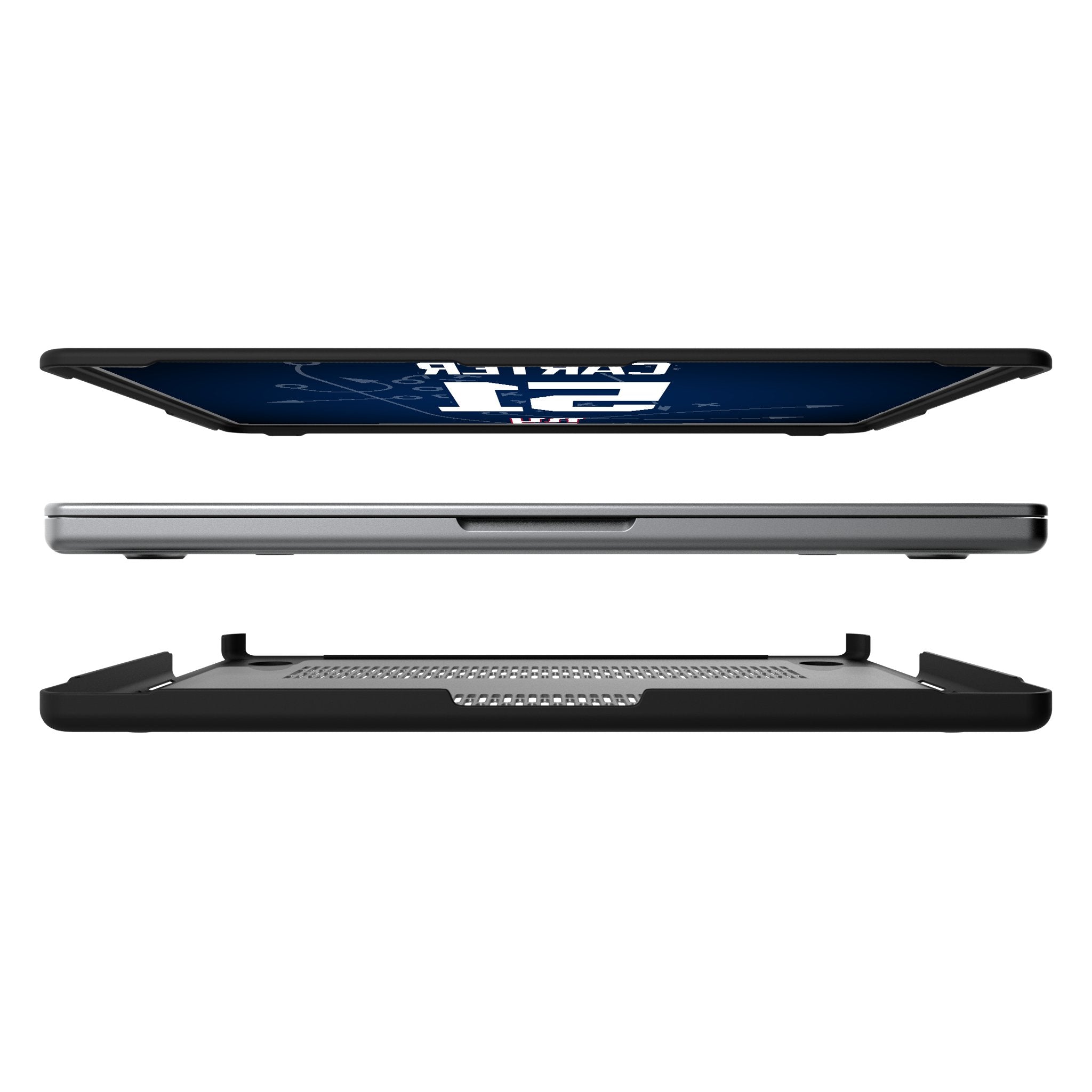 Abdul Carter New York Giants 51 Game Tactic Laptop Case for Apple MacBook - Sports Gifts, Sports Memorabilia, Sports Collectibles, Fan Shop