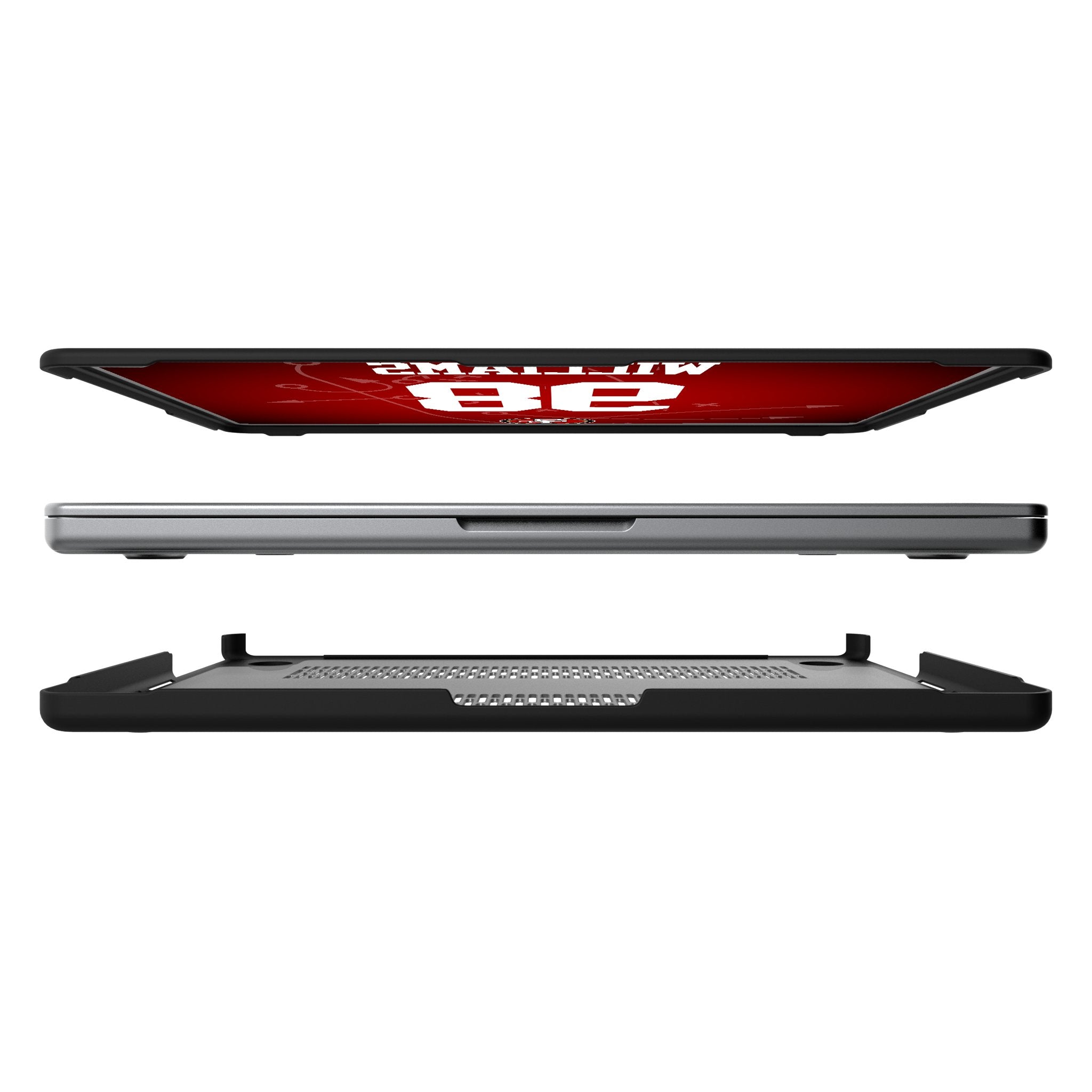 Mykel Williams San Francisco 49ers 98 Game Tactic Laptop Case for Apple MacBook - Sports Gifts, Sports Memorabilia, Sports Collectibles, Fan Shop