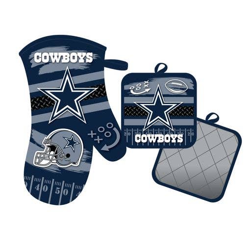Dallas Cowboys Oven Mitt and Pot Holder - Sports Collectibles, Sports Memorabilia, Sports Fan Shop, Sports Gifts