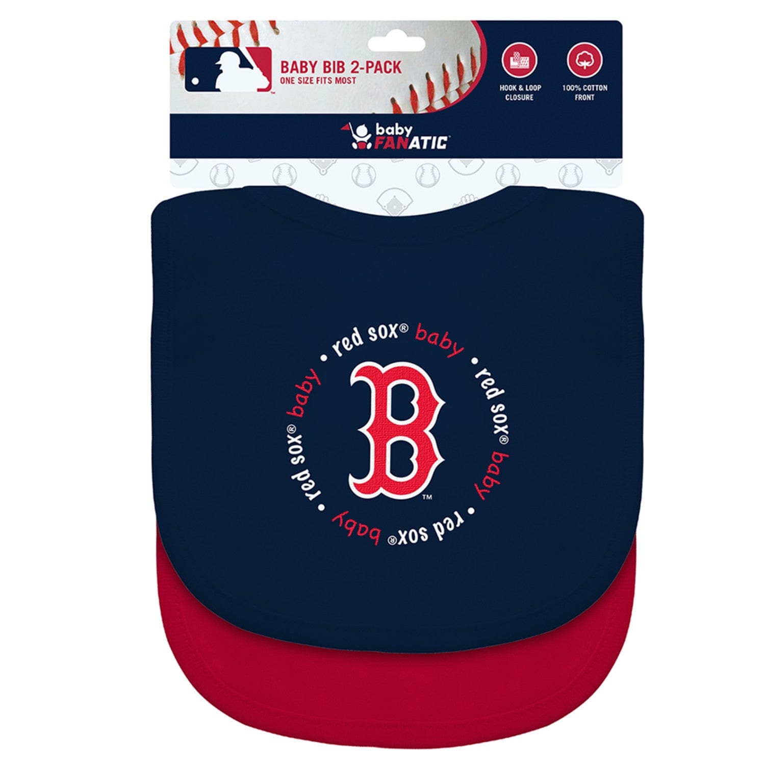 Boston Red Sox Baby Bibs 2-Pack - Perfect for Little Fans! - Sports Gifts, Sports Memorabilia, Sports Collectibles, Fan Shop