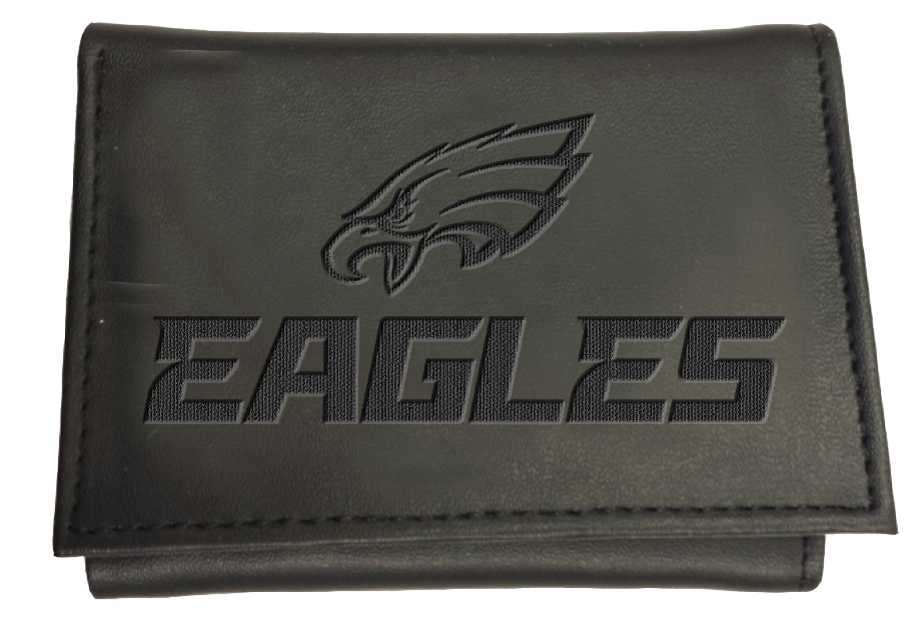 New Team Sports America Philadelphia Eagles, Tri-Fold Wallet, Black - Sports Collectibles, Sports Memorabilia, Sports Fan Shop, Sports Gifts