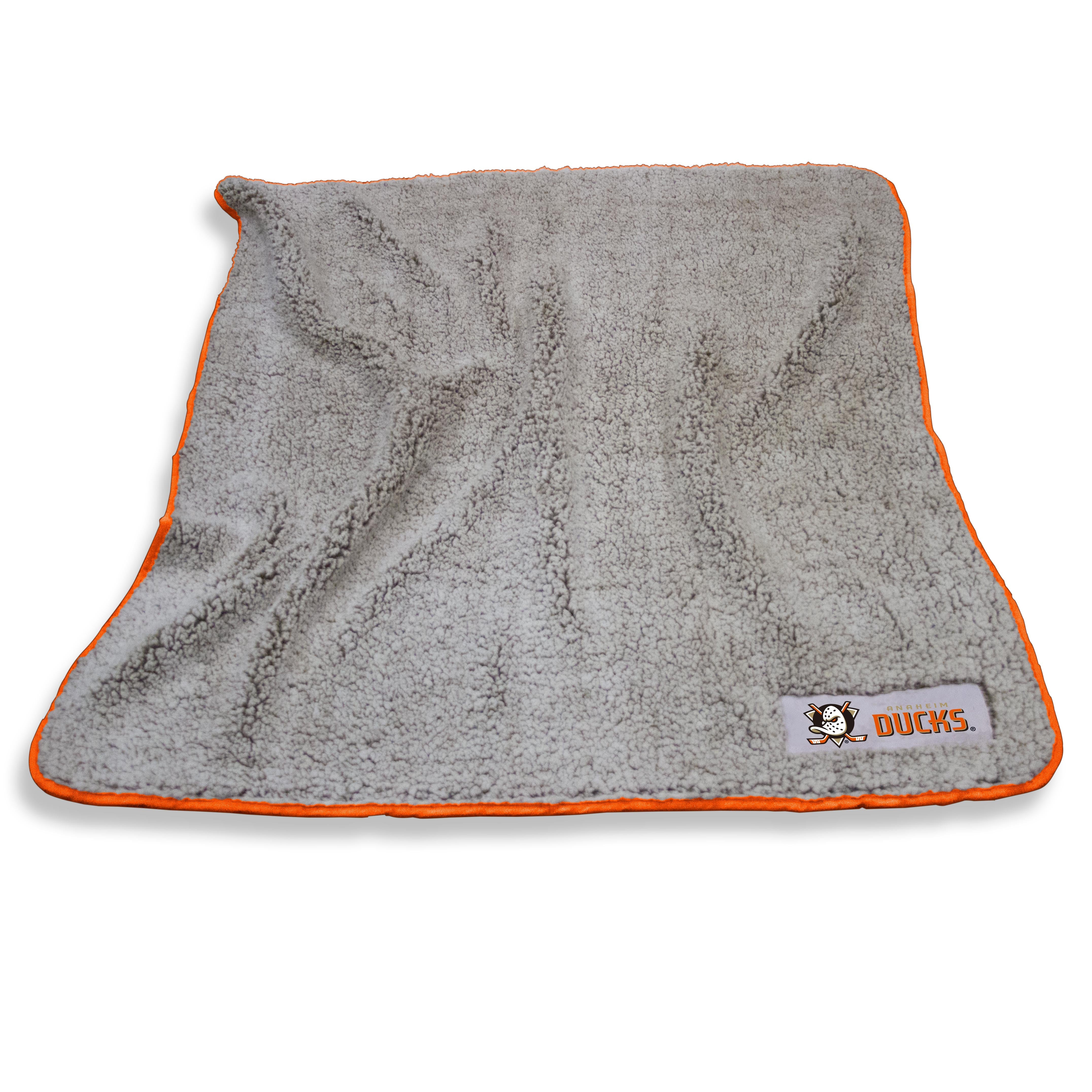 Anaheim Ducks Orange Trim Frosty Fleece