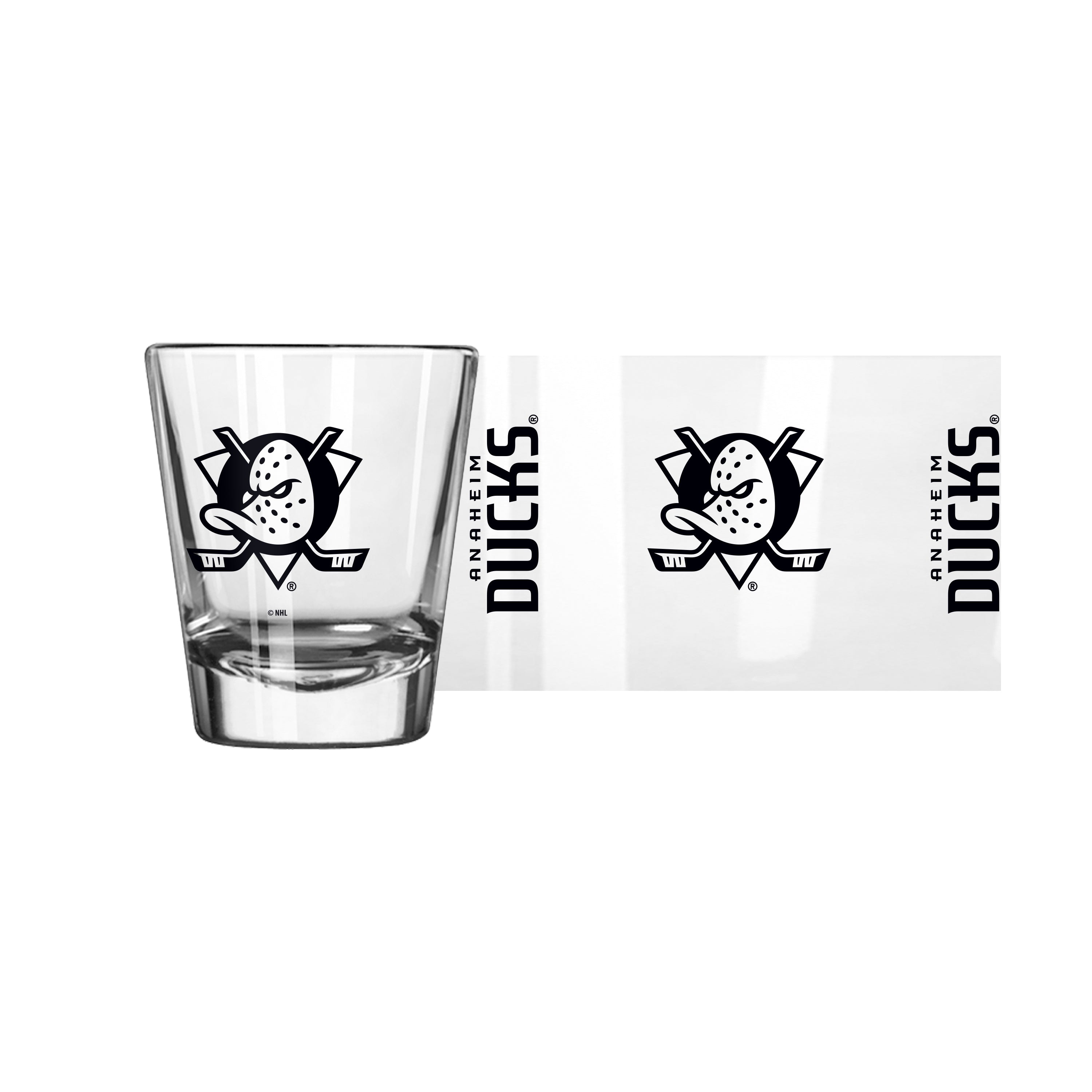 Anaheim Ducks 2oz Gameday Shot Glass - Sports Gifts, Sports Memorabilia, Sports Collectibles, Fan Shop