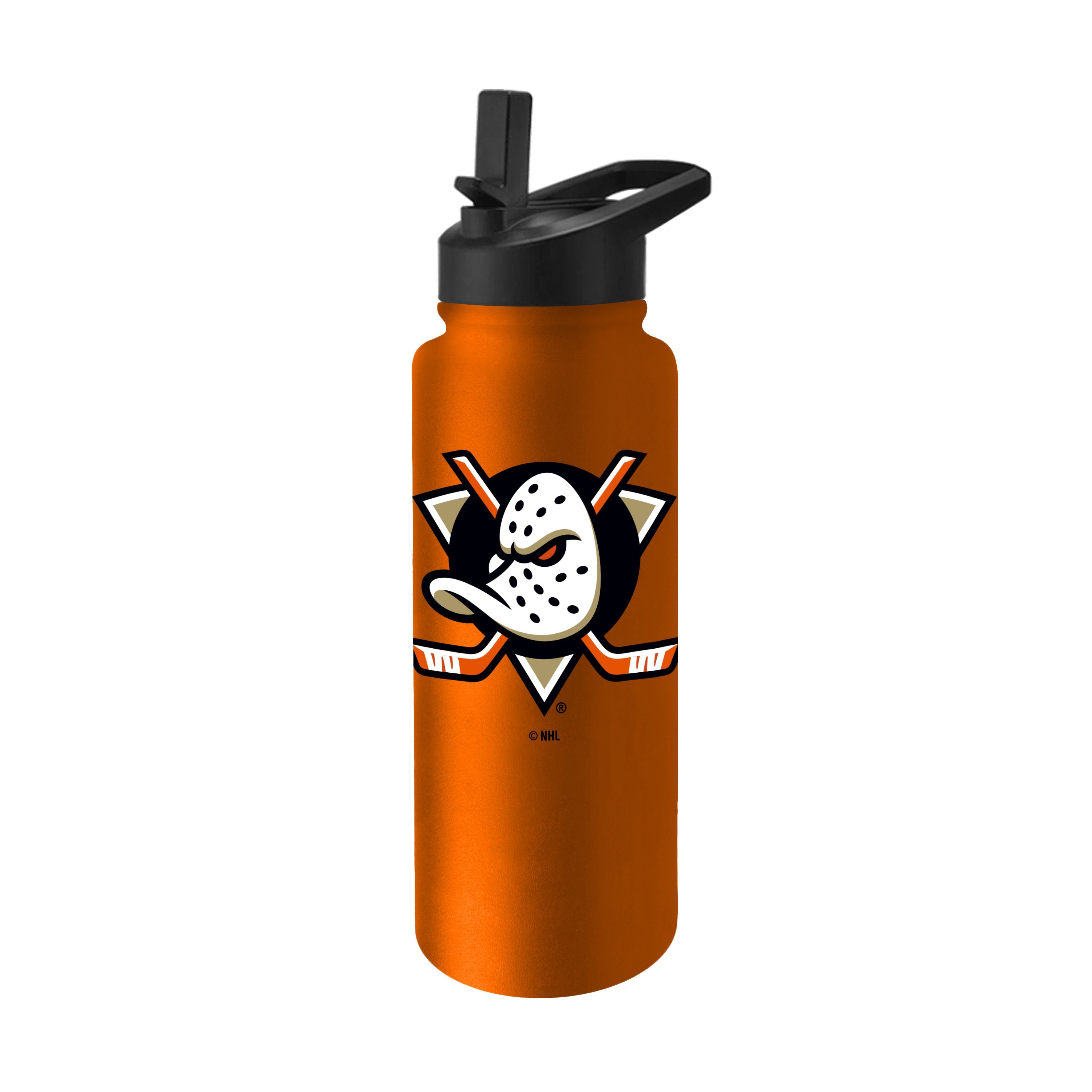 Anaheim Ducks 34oz Orange Quencher Bottle