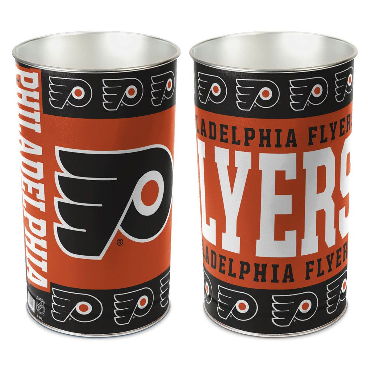Philadelphia Flyers Wastebasket 15 Inch - Sports Collectibles, Sports Memorabilia, Sports Fan Shop, Sports Gifts