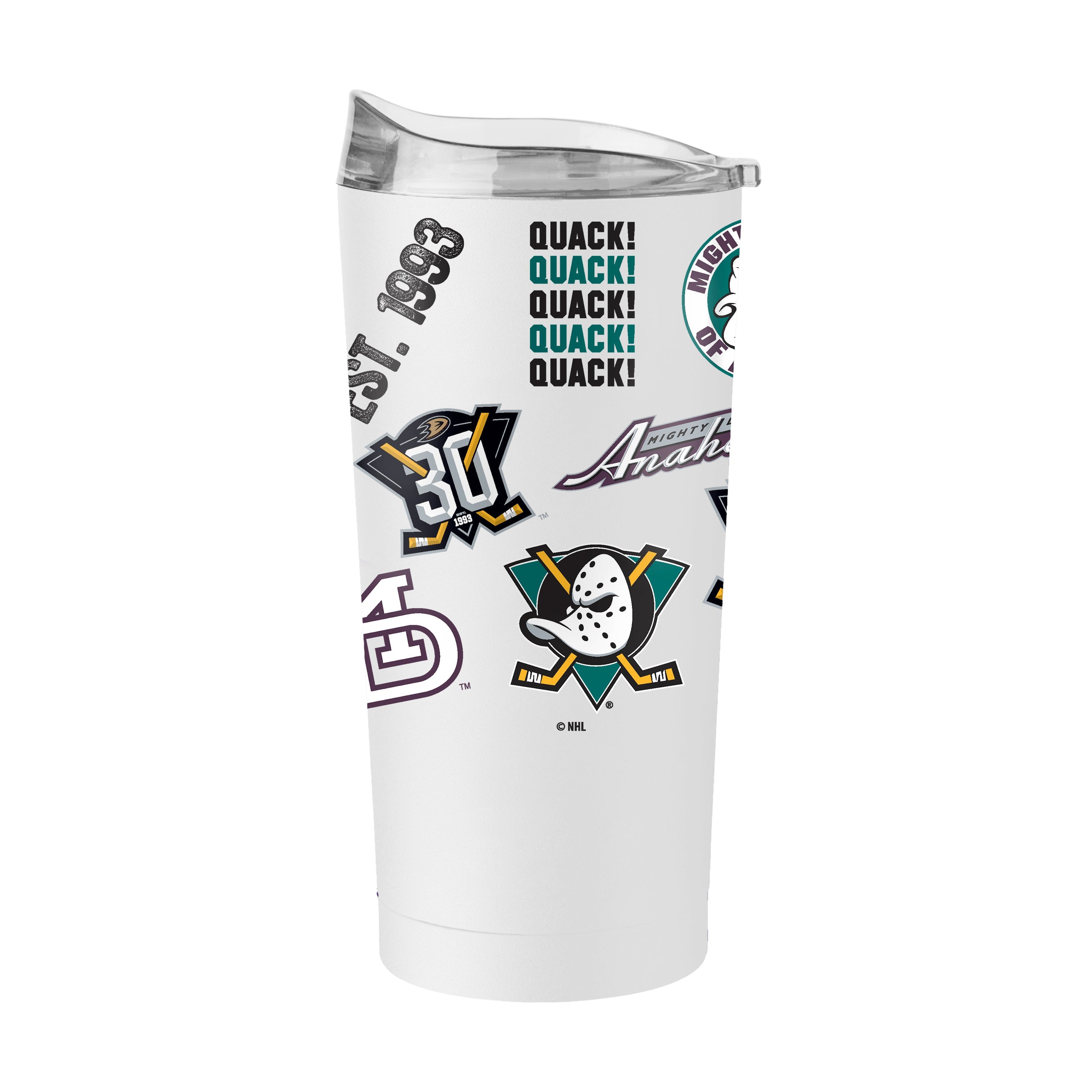 Anaheim Mighty Ducks 20oz Native Powder Coat Tumbler