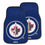 NHL - Winnipeg Jets 2-pc Carpet Car Mat Set