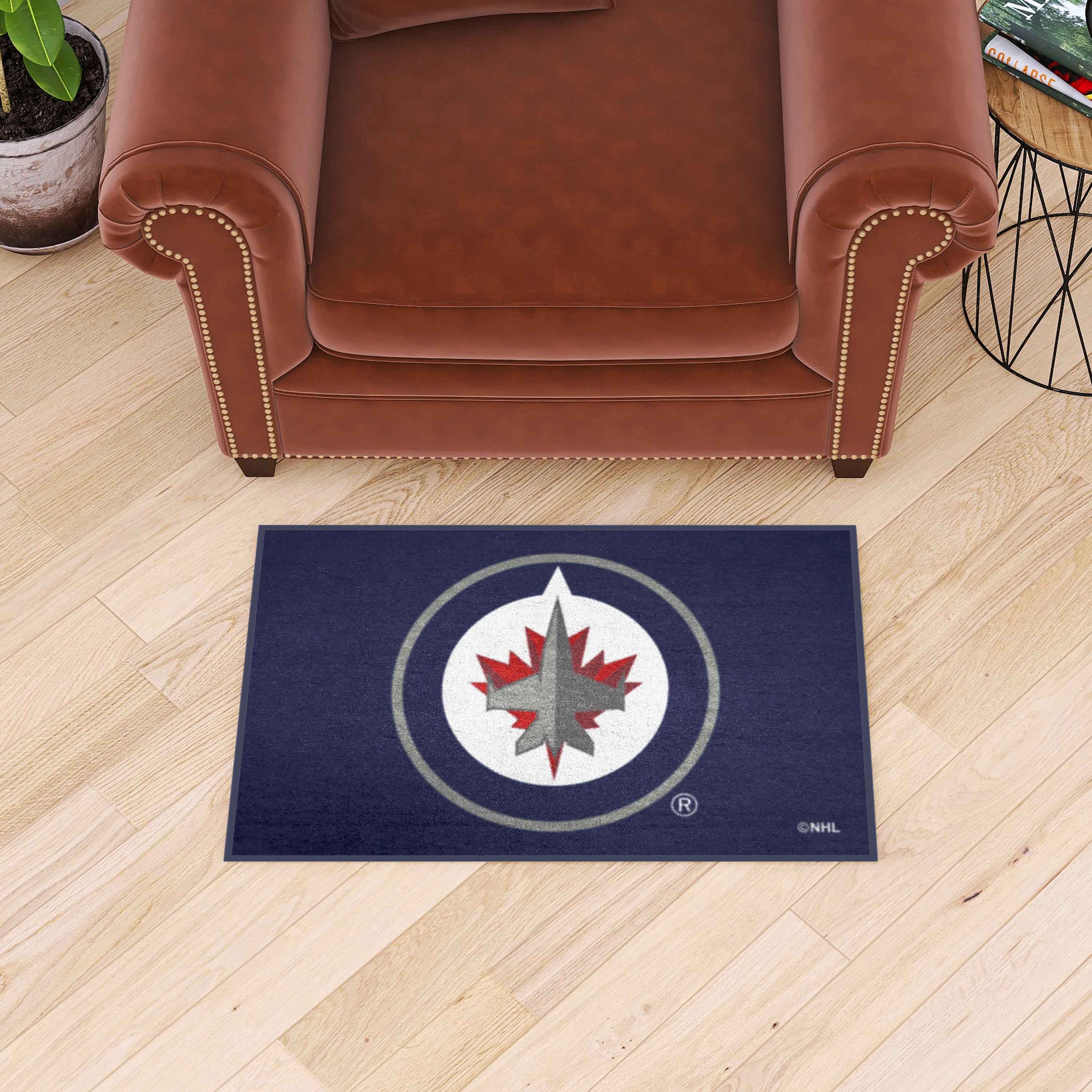 NHL - Winnipeg Jets Starter Mat - Sports Gifts, Sports Memorabilia, Sports Collectibles, Fan Shop