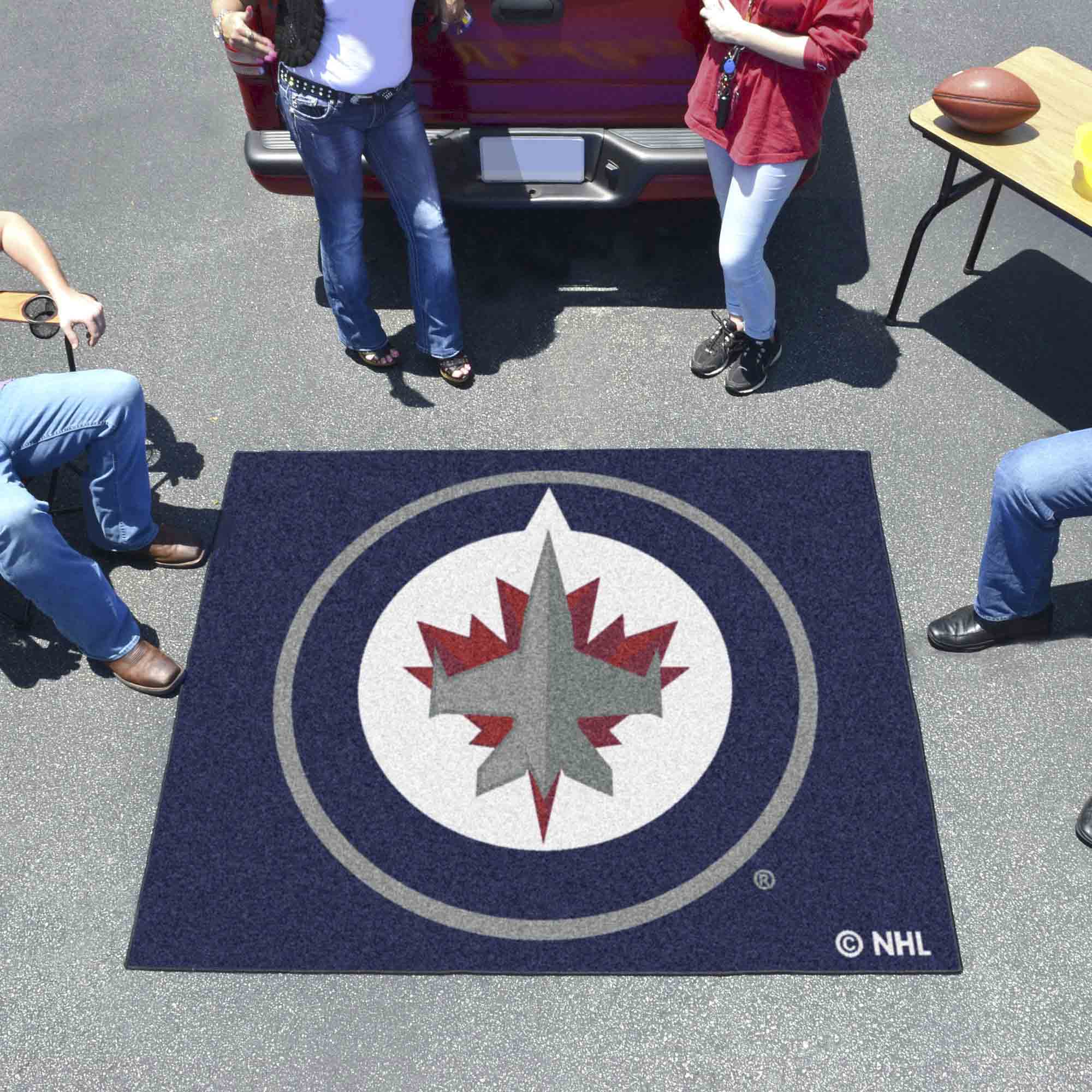 NHL - Winnipeg Jets Tailgater Mat - Sports Gifts, Sports Memorabilia, Sports Collectibles, Fan Shop