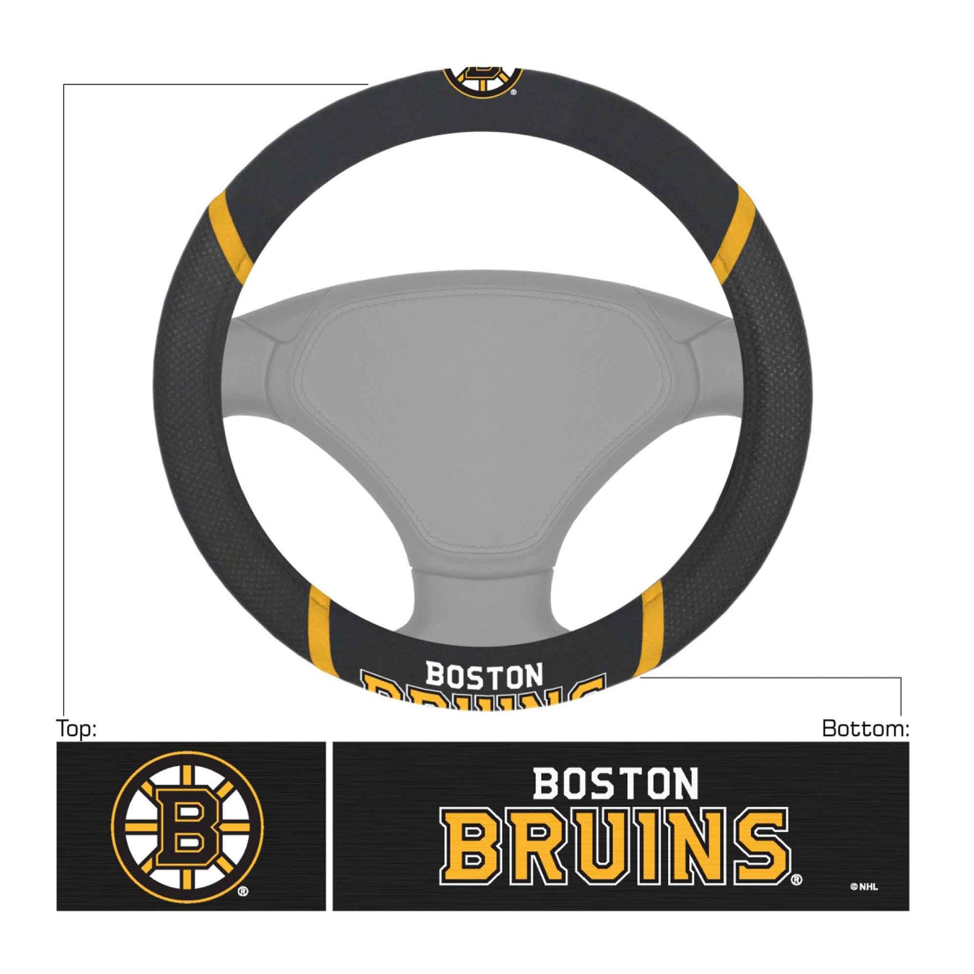 NHL - Boston Bruins Steering Wheel Cover
