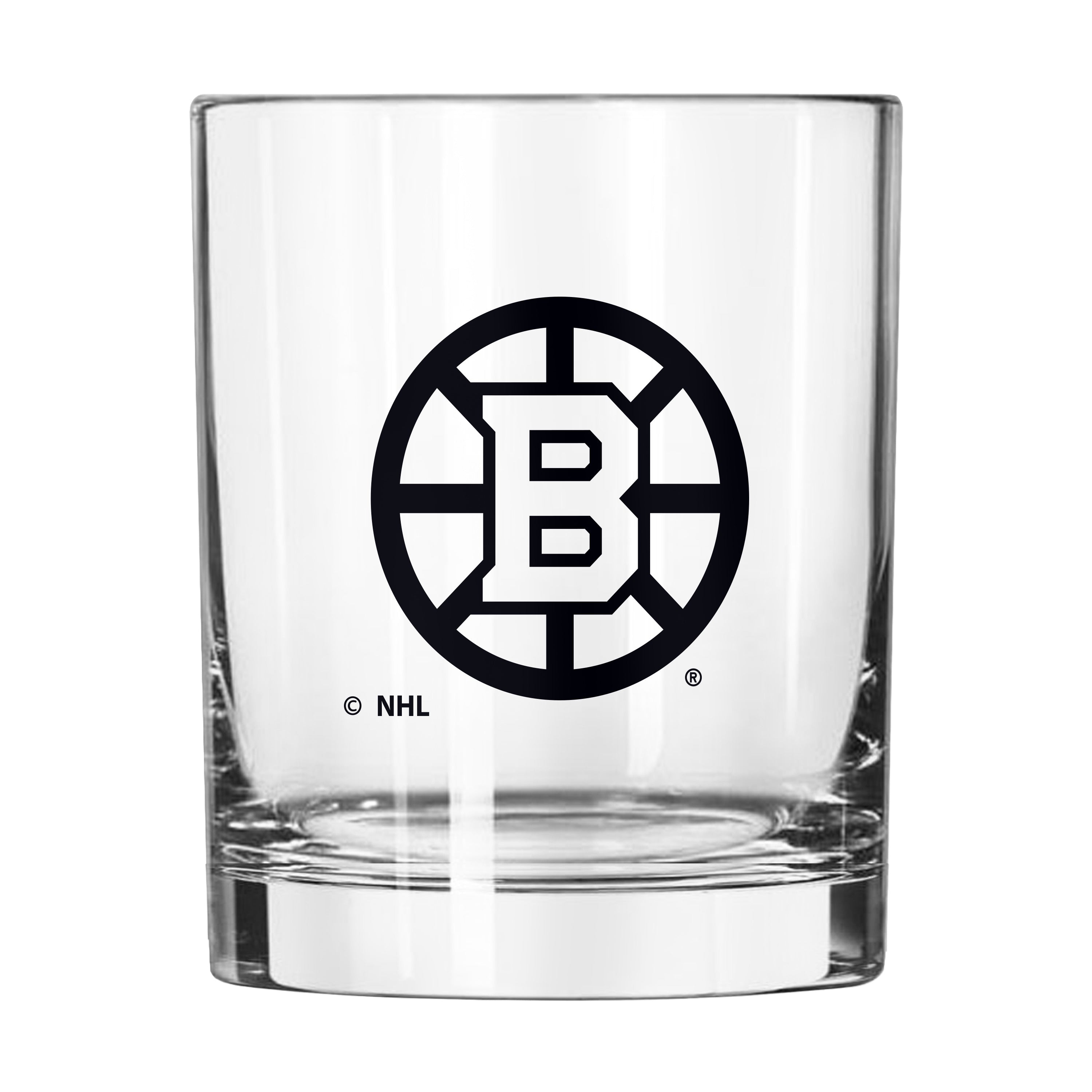 Boston Bruins 14oz Gameday Rocks Glass